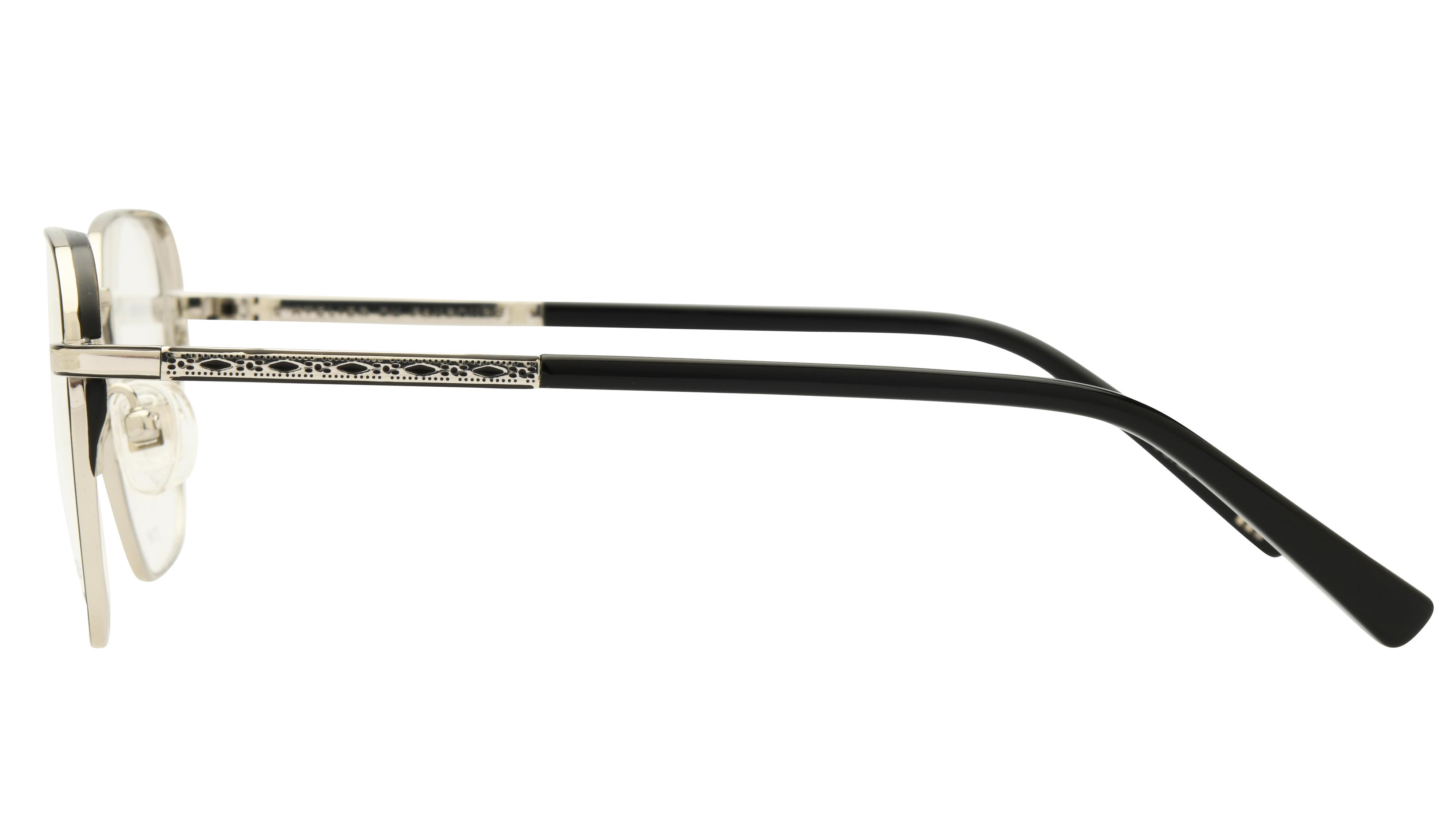 Lunettes de vue L'Atelier du Faubourg Homme Gris Carré Adf2506 Face