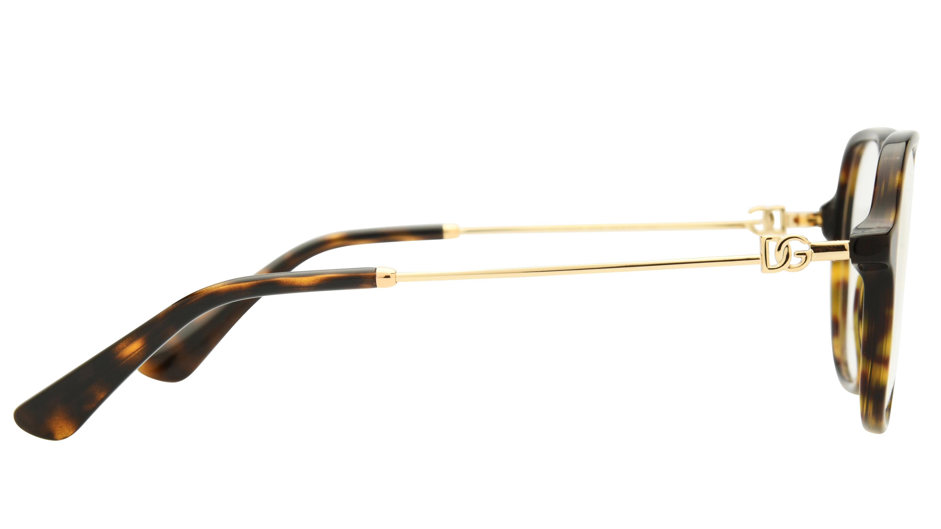 Lunettes de vue  Femme Écaille Papillon dg3364 Droite