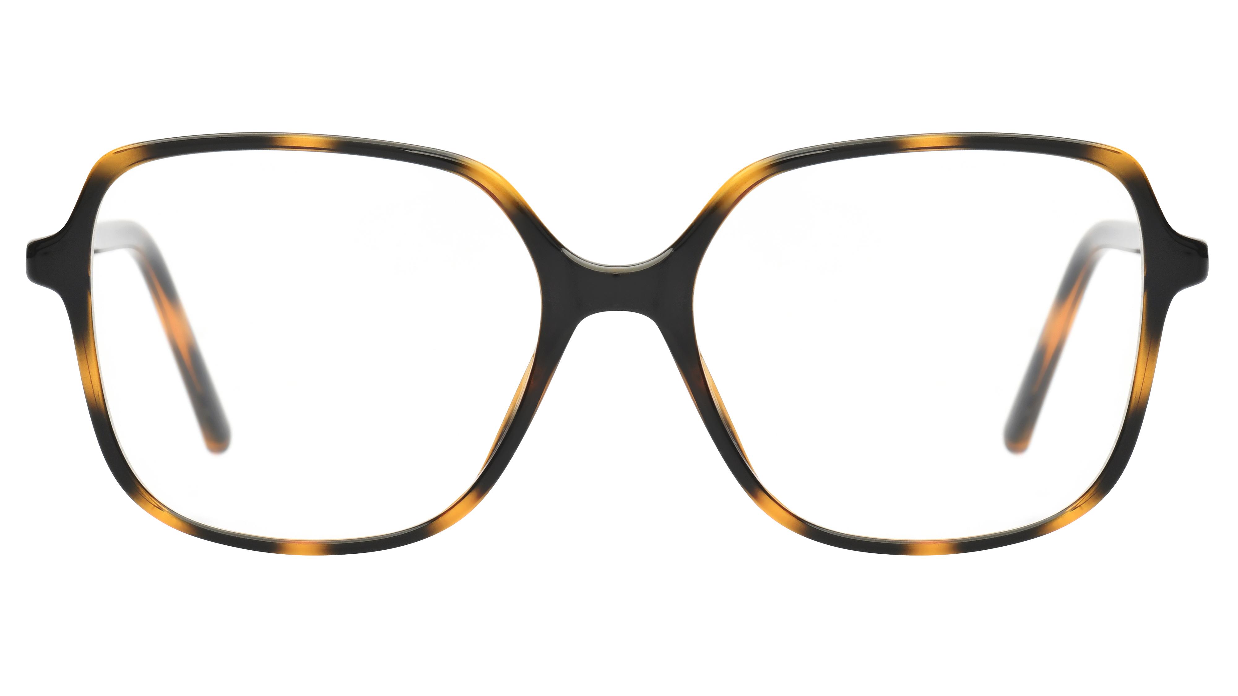 Lunettes de vue Alternance Femme Écaille Carré Alt20116 Face
