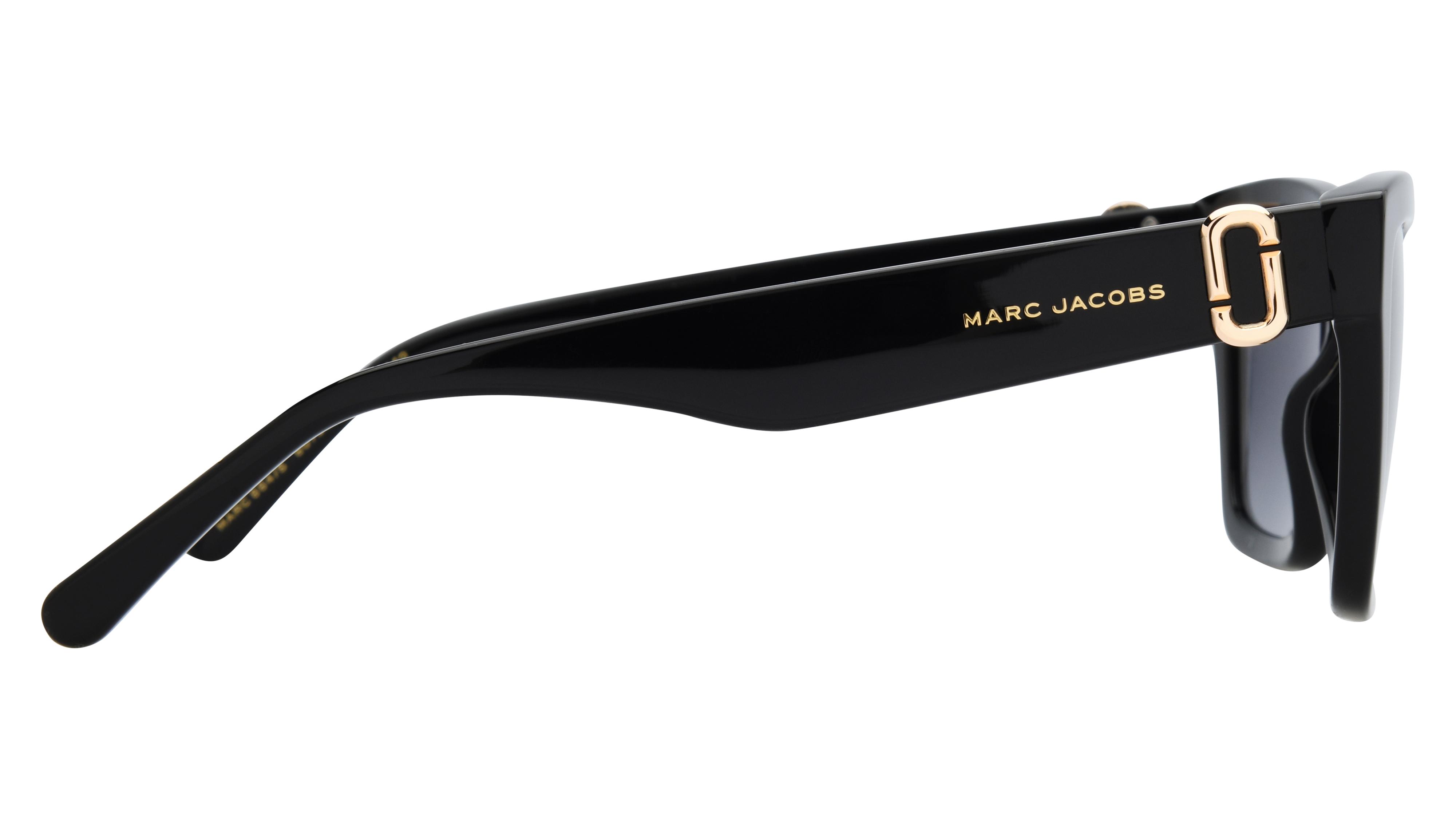 Lunettes de soleil Marc Jacobs Femme Noir Papillon Marc Droite