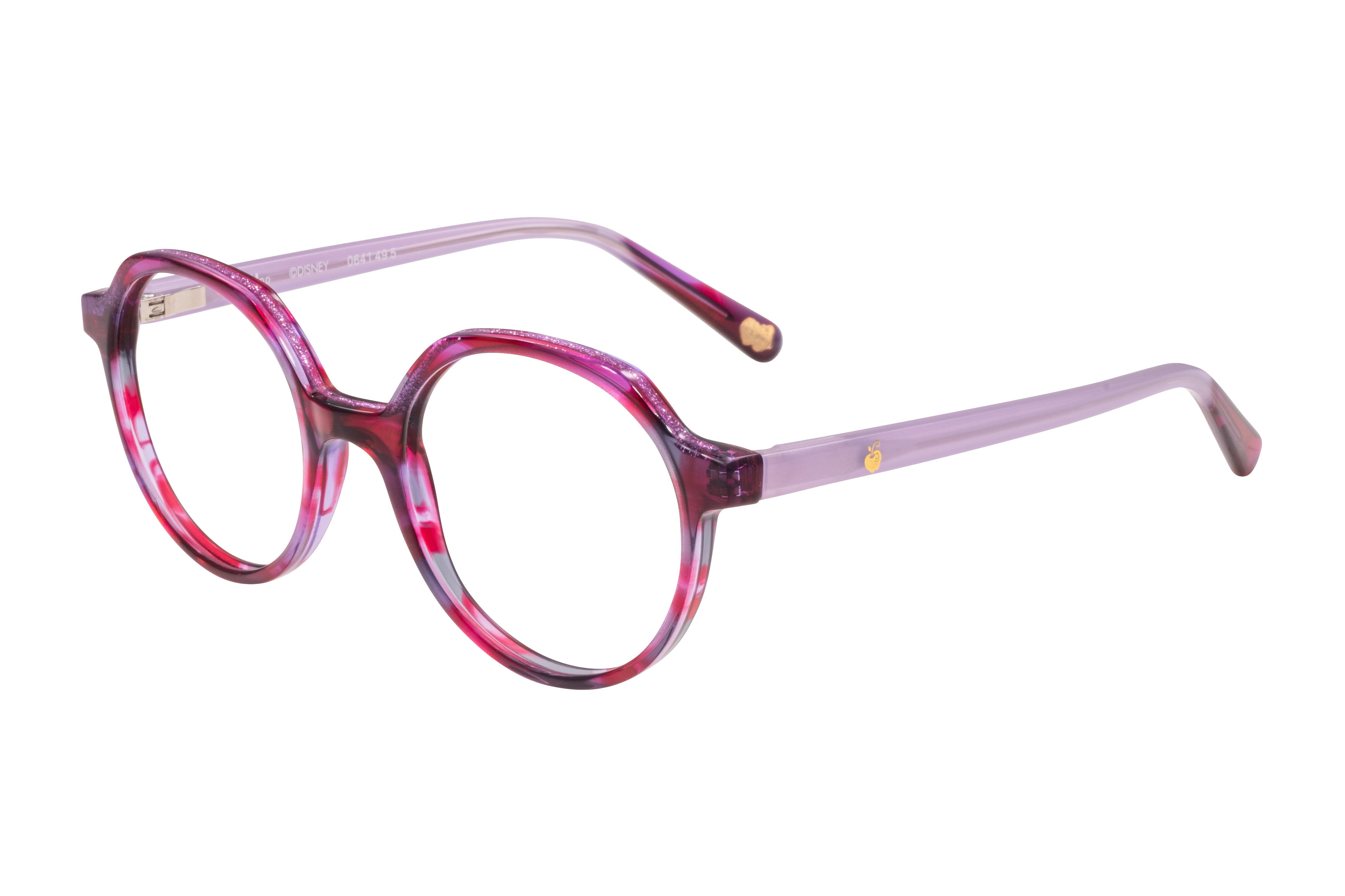 Lunettes de vue Disney Princesses  Violet Rond DPAA248D42 Gauche