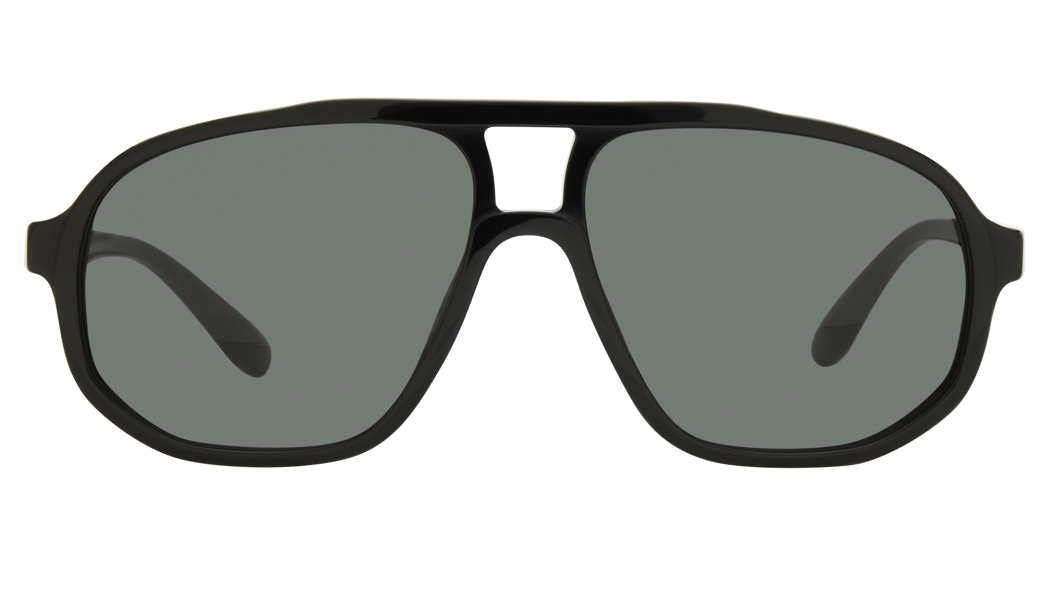 Lunettes de soleil Emporio Armani Homme Noir Aviateur EA4263U Face
