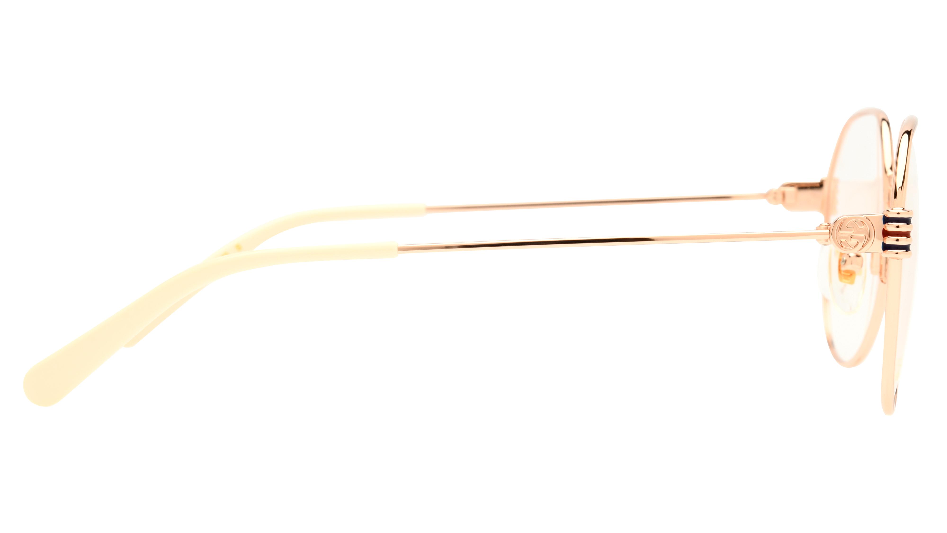 Lunettes de vue Gucci Femme Or Pantos Gg1675Ok Droite