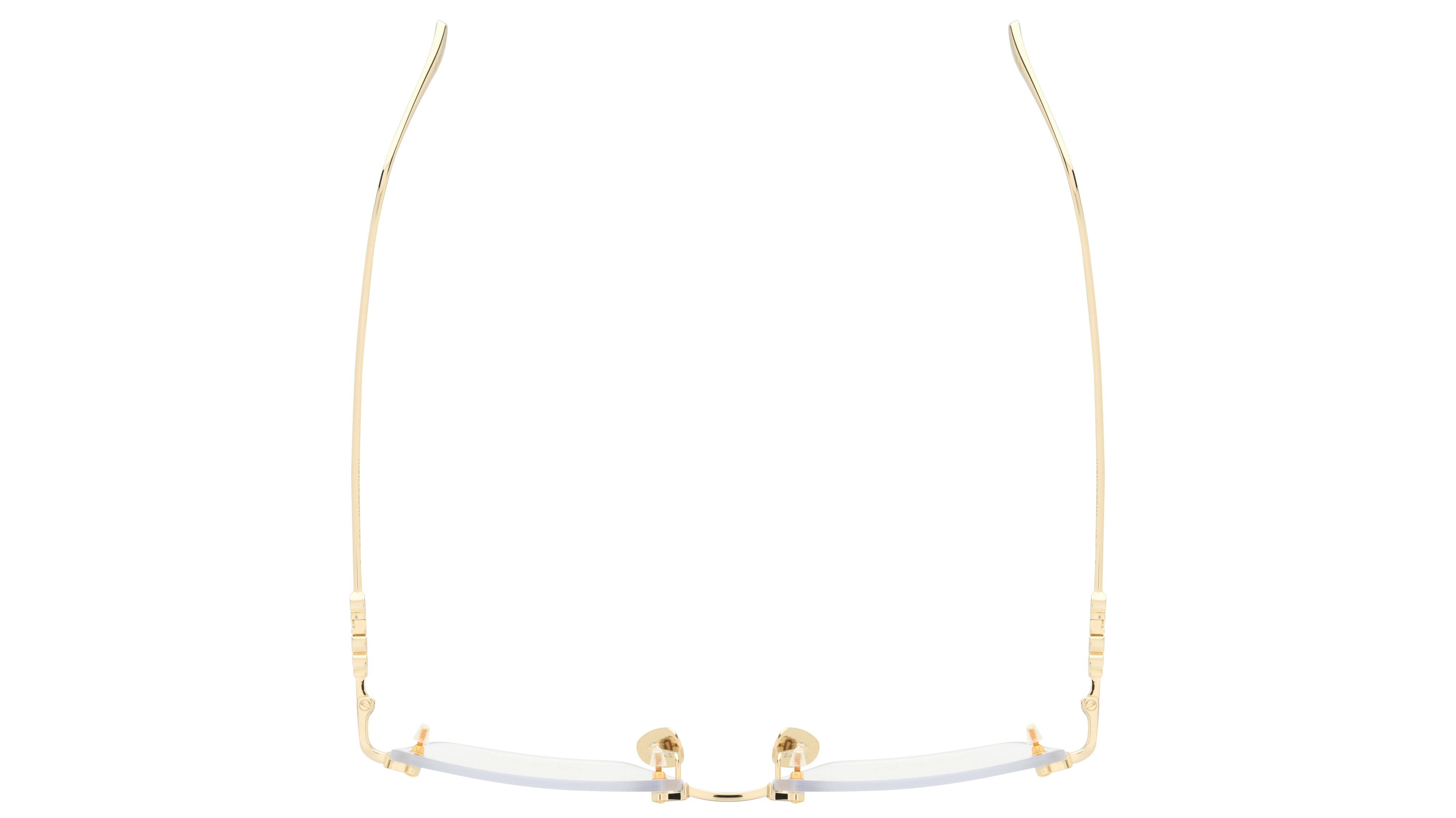 Lunettes de vue Gucci Femme Or Carré Gg1938O Dessus