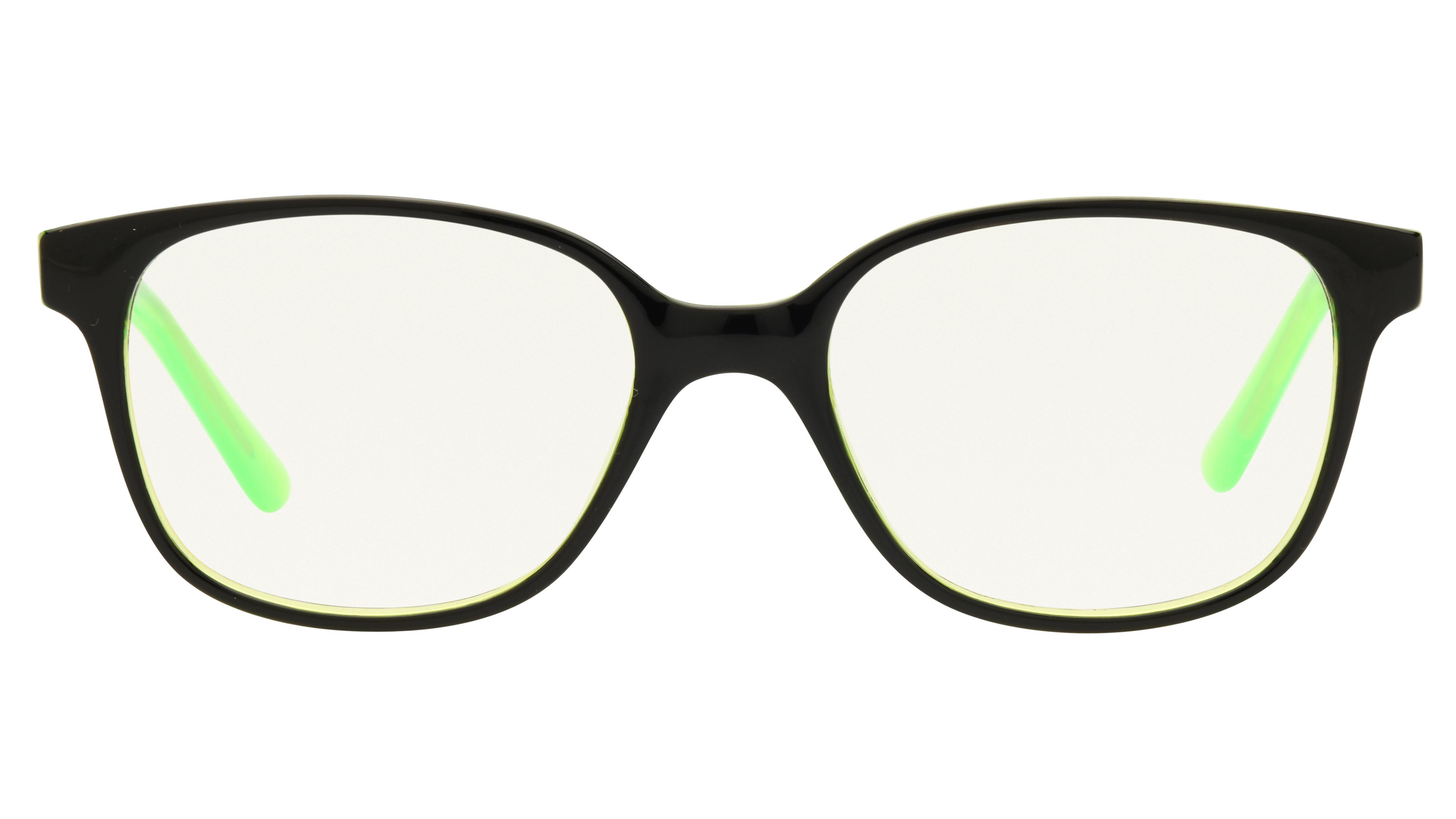 Lunettes de vue Alternance Enfant Vert Rectangle Alt26104 Face