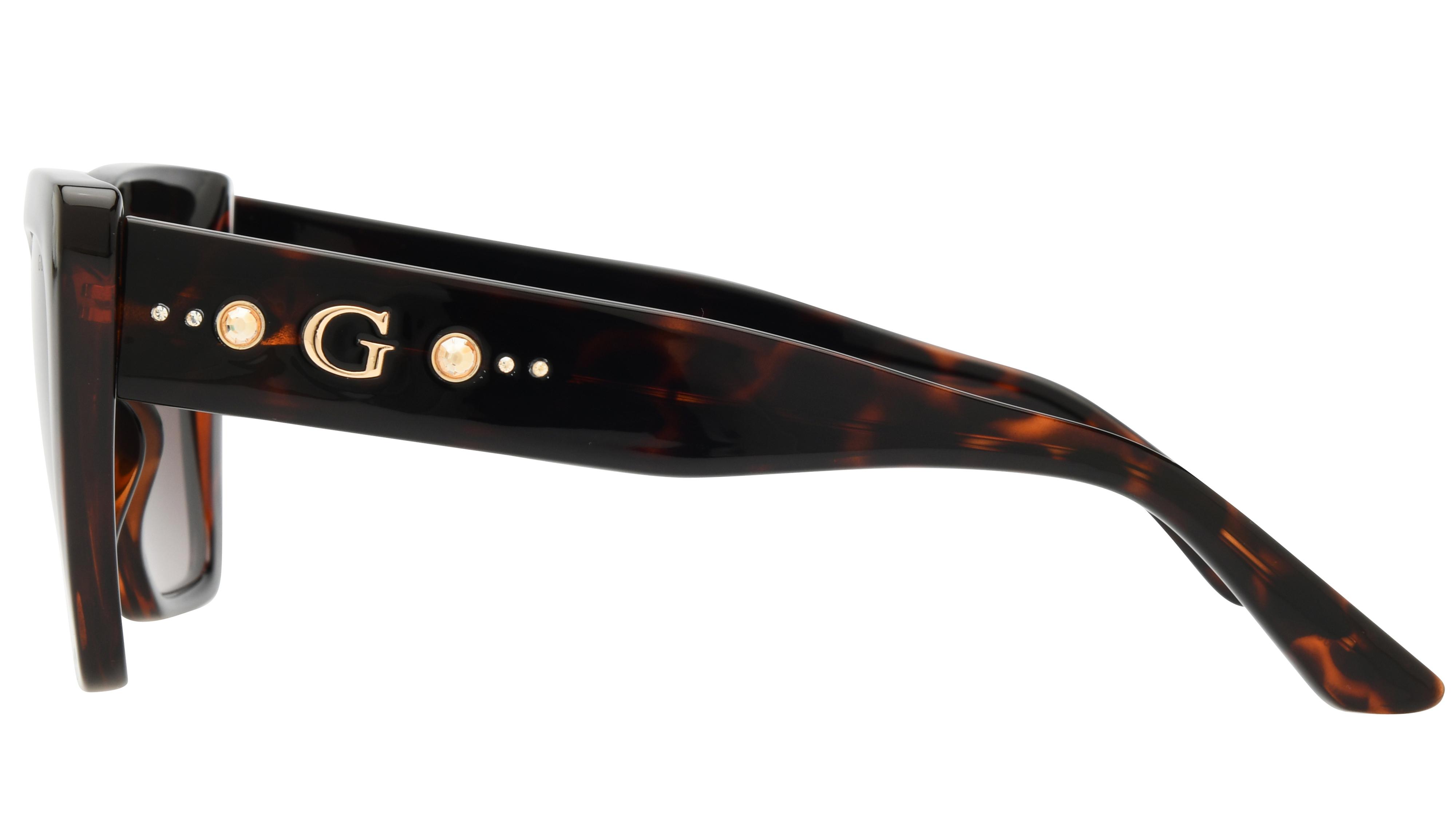 Lunettes de soleil Guess Femme Écaille Papillon Gu00162 Gauche