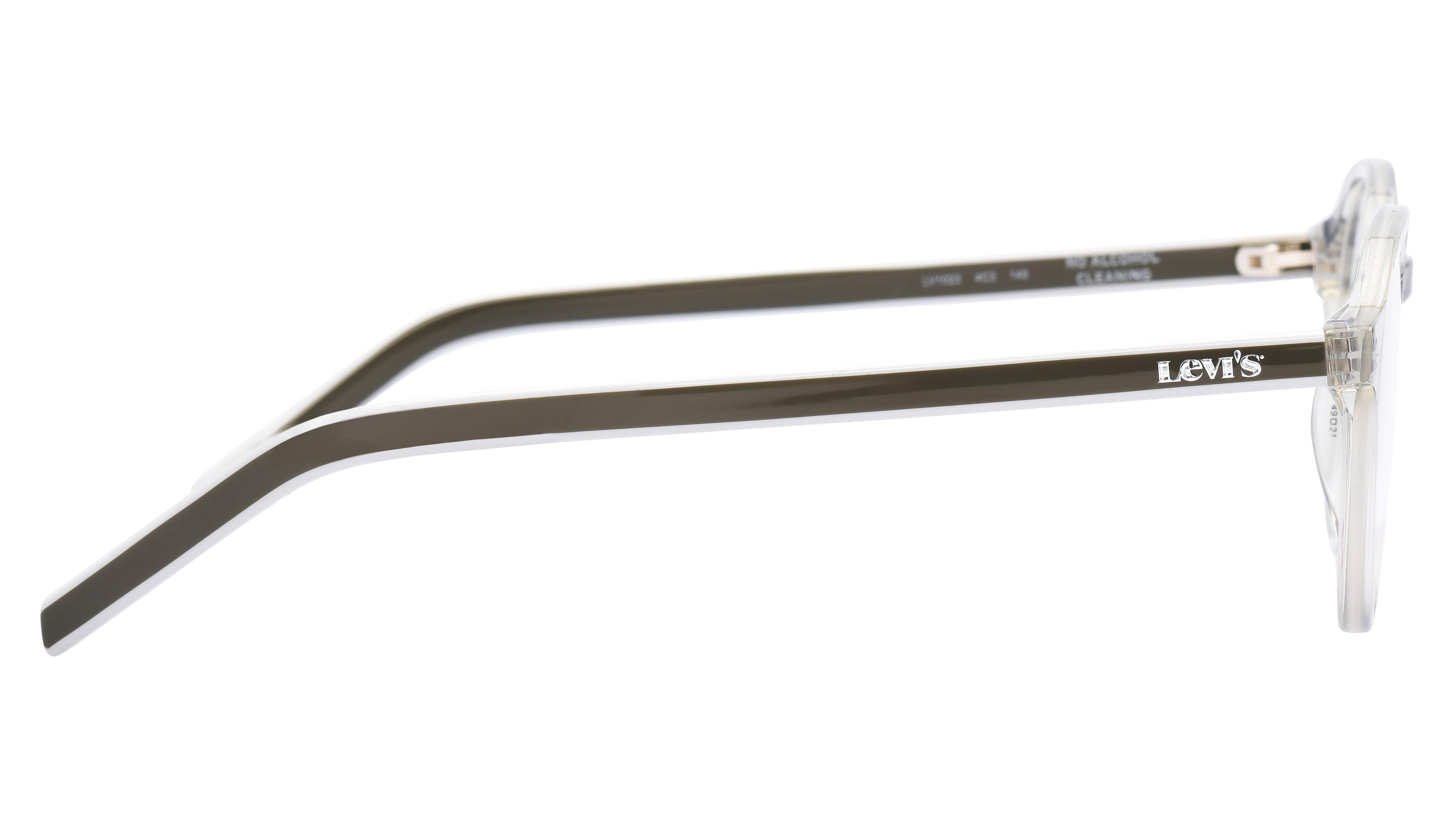 Lunettes de vue Levi's Homme Gris Ronde Lv1023 Droite