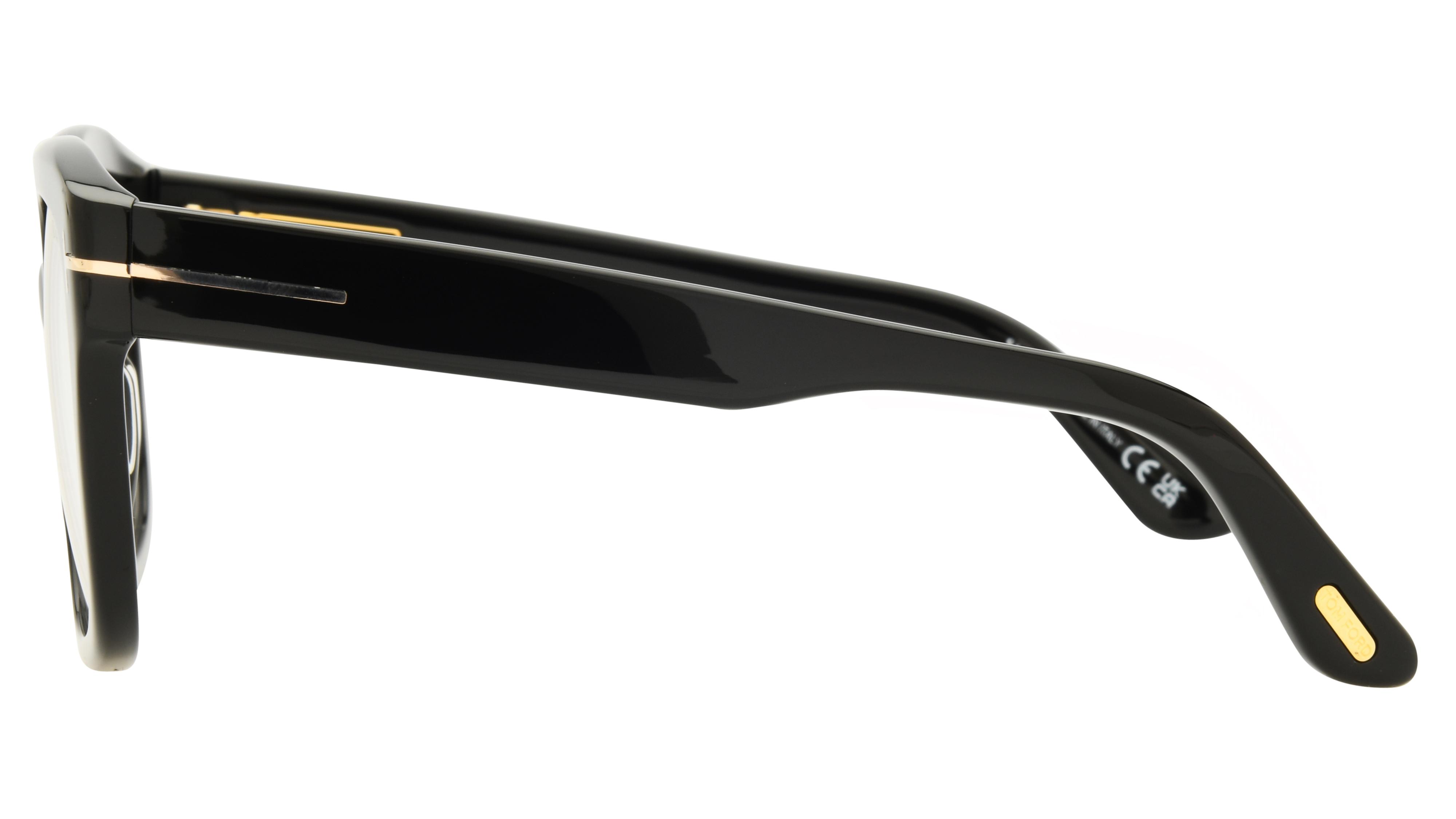 Lunettes de vue Tom Ford Femme Noir Carré FT6094-B Gauche