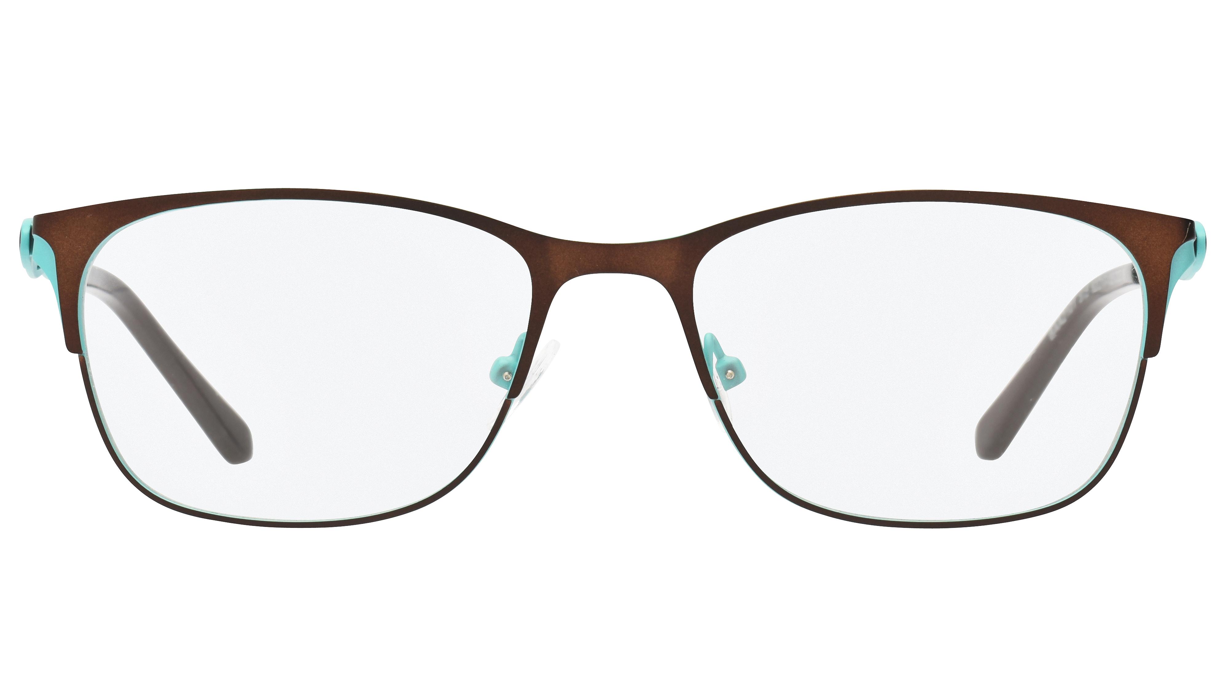 Lunettes de vue Baïa Femme Marron Rectangle Baa2101 Face