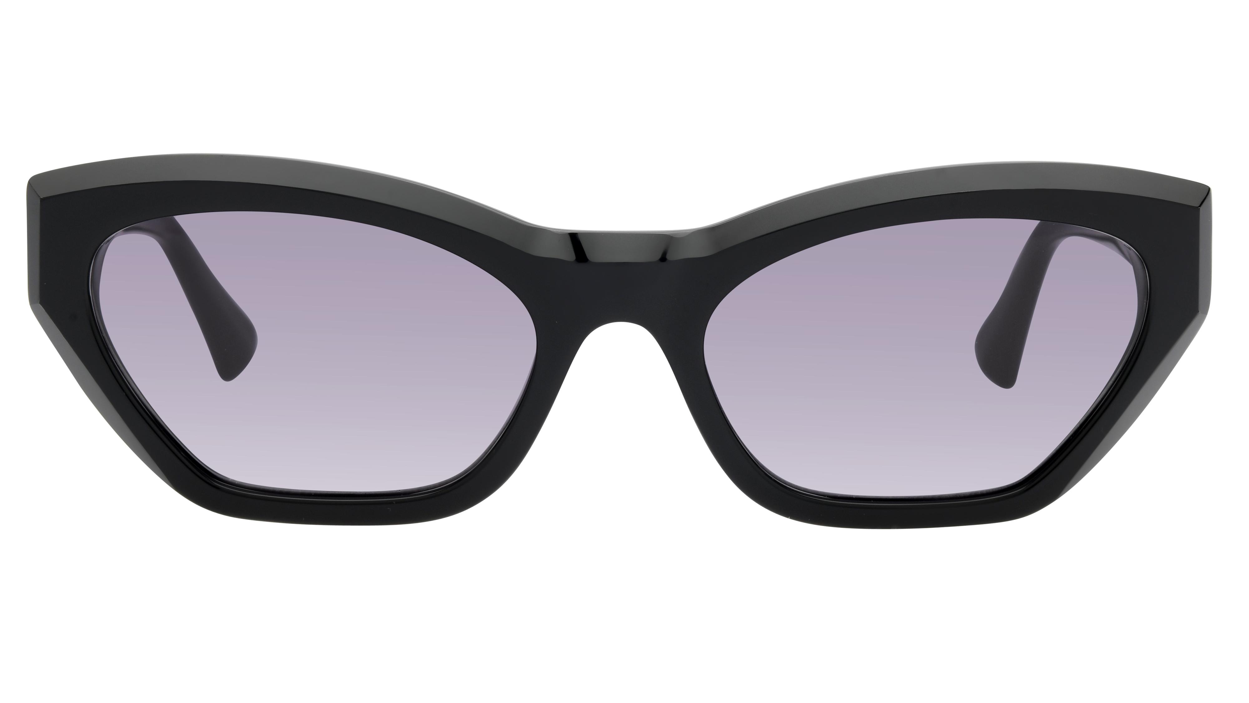 Lunettes de soleil Sandro Sd6054 001 Noir Brillant Papillon Krys
