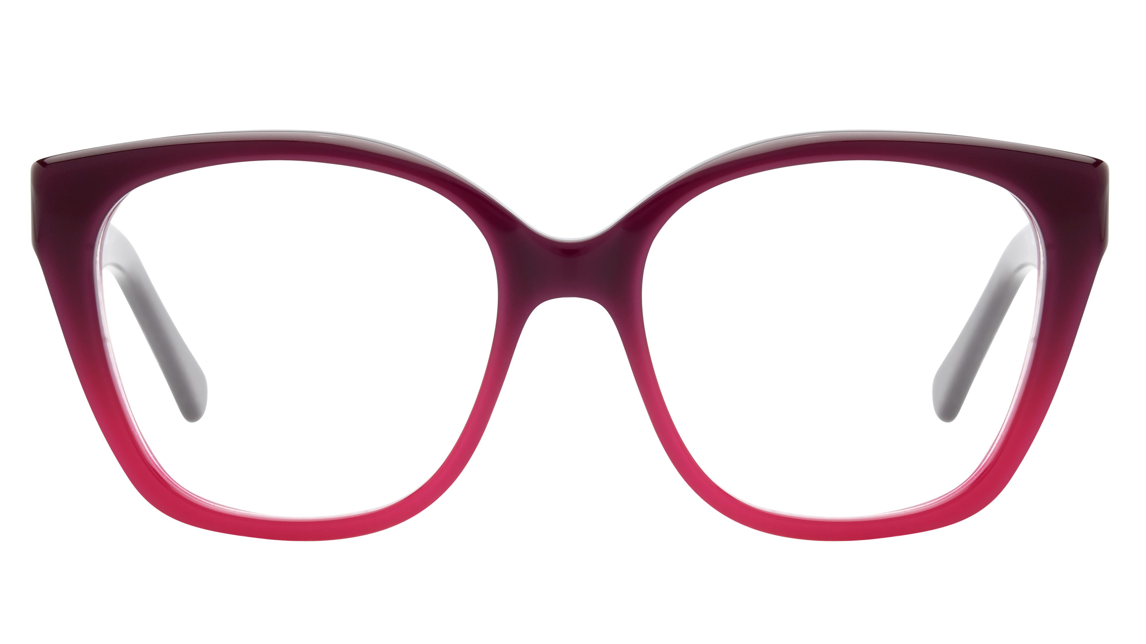 Lunettes de vue Chloé Femme Rouge Papillon Ch0241O Face