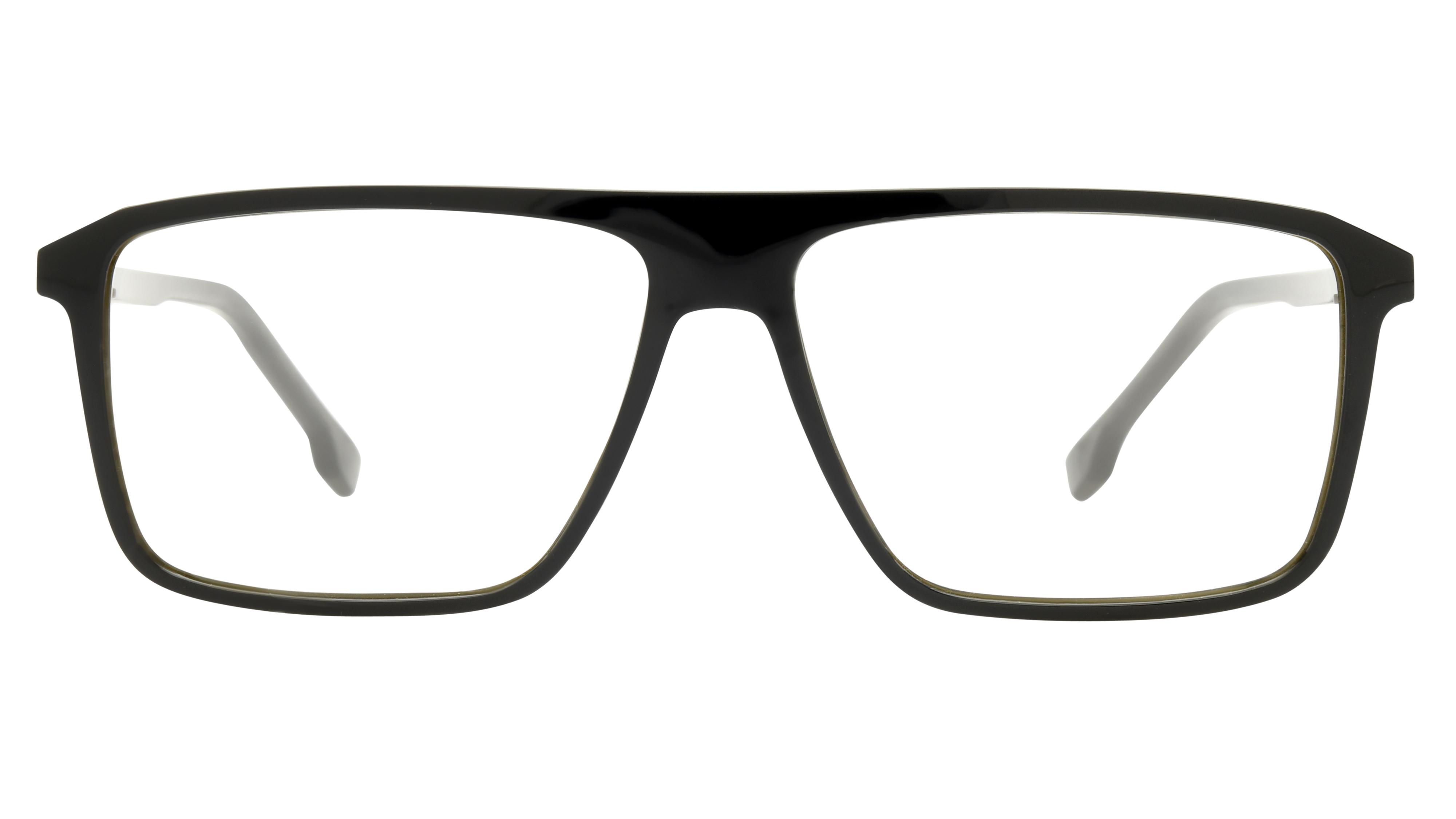 Lunettes de vue Boss Homme Noir Aviateur Boss1636 Face