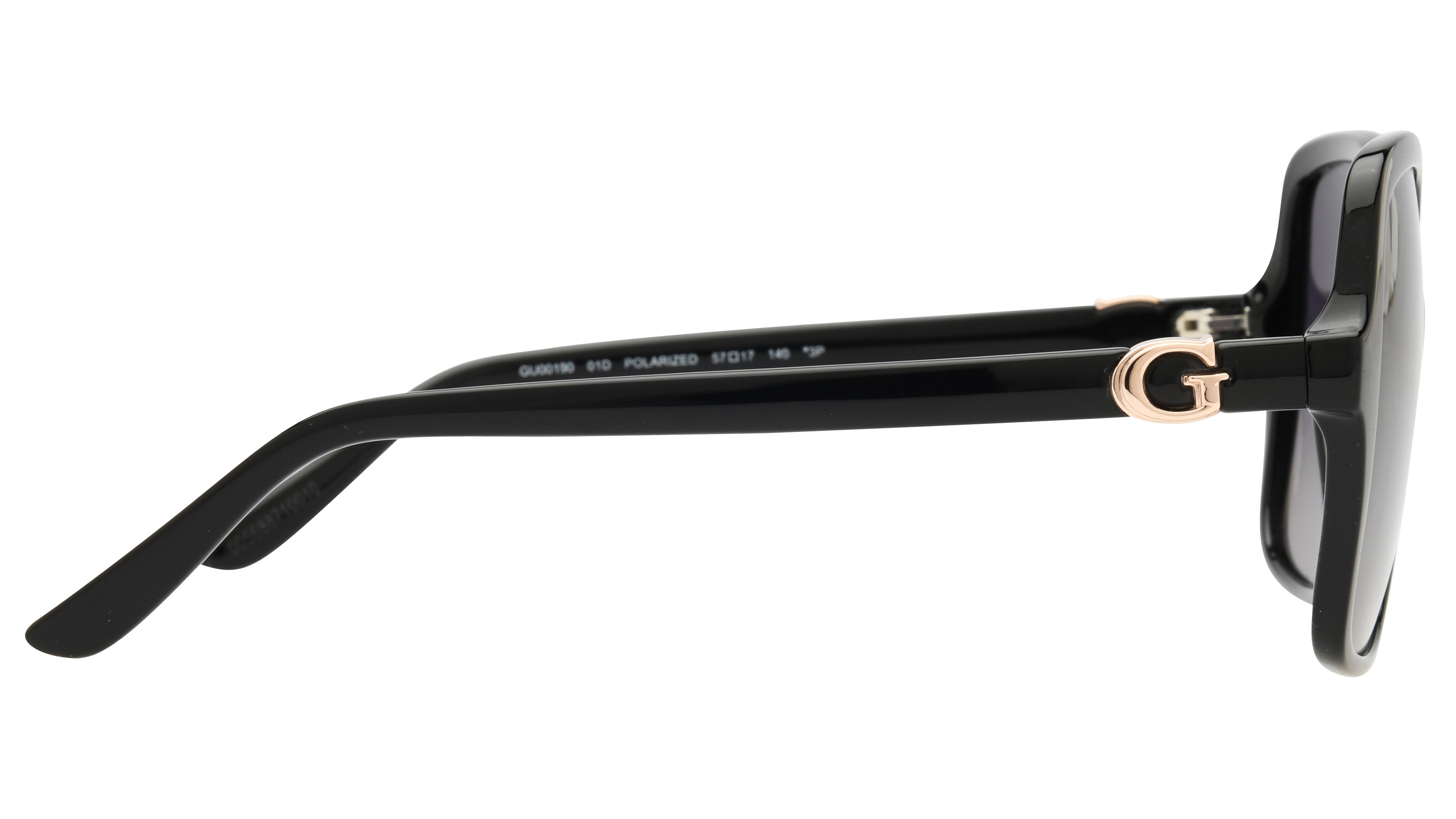 Lunettes de soleil Guess Femme Noir Carré Gu00190 Droite