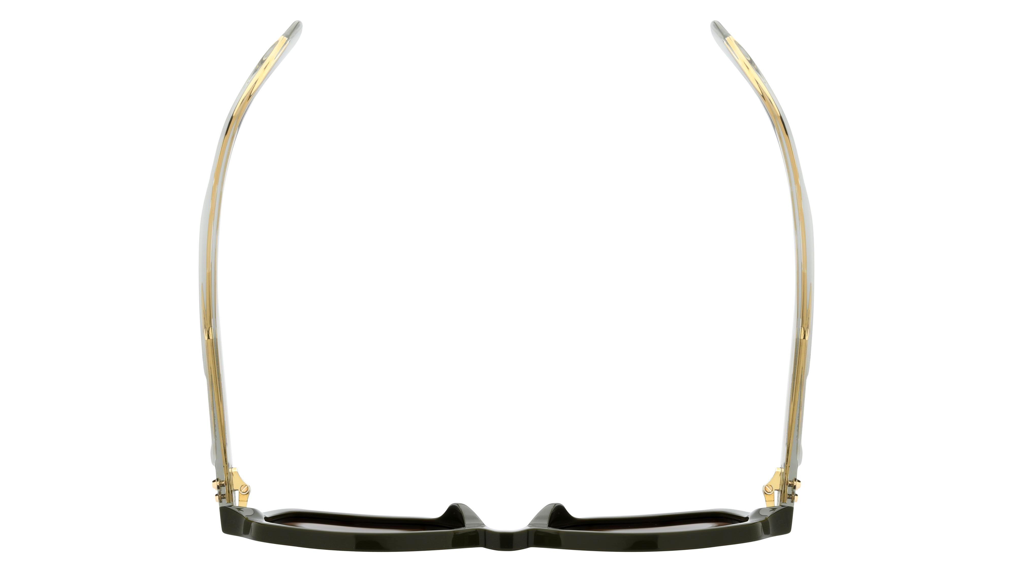 Lunettes de soleil Zadig & Voltaire Femme Vert Carré SZV473 Dessus