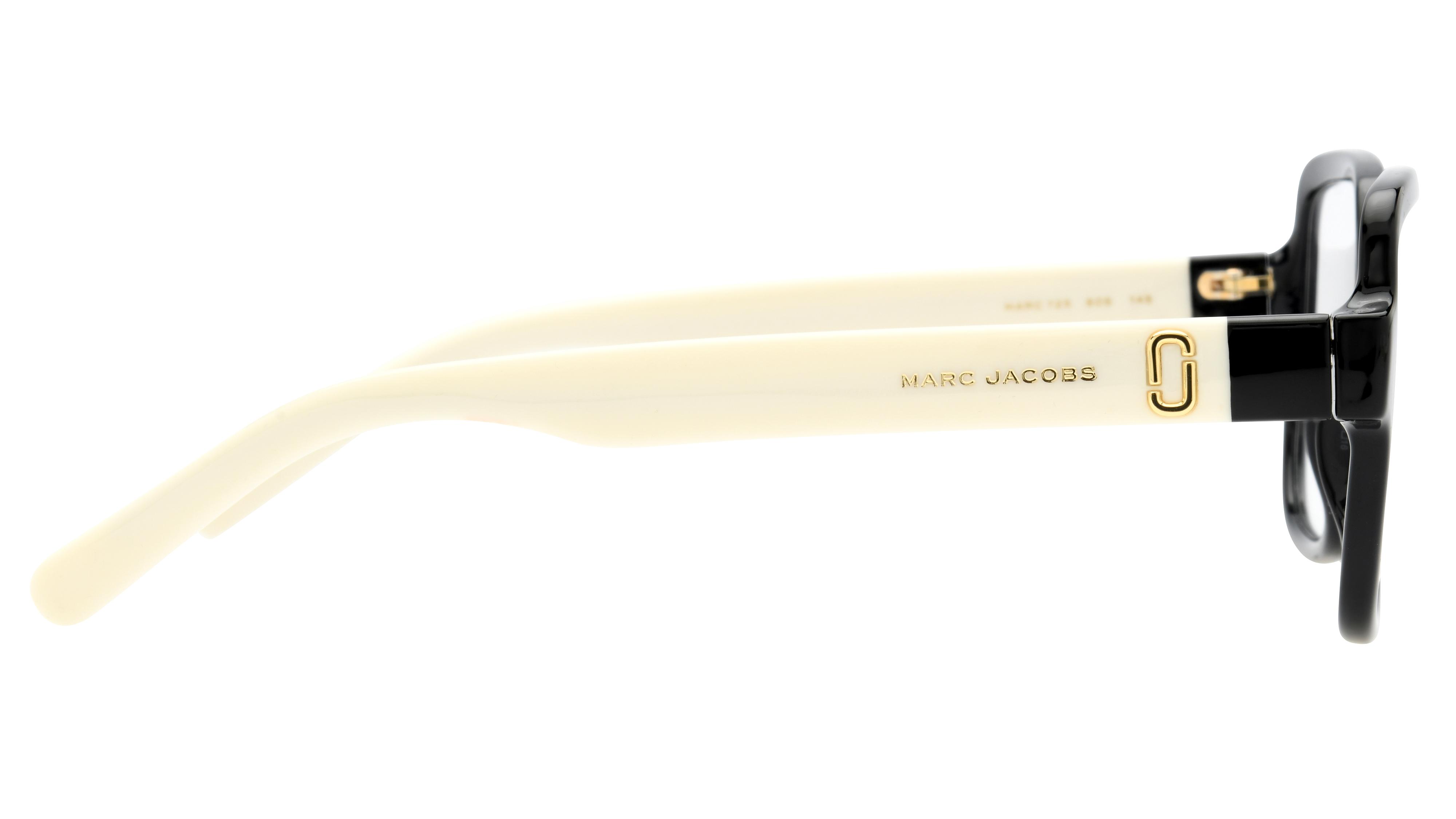 Lunettes de vue Marc Jacobs Femme Noir Carré Marc725 Droite
