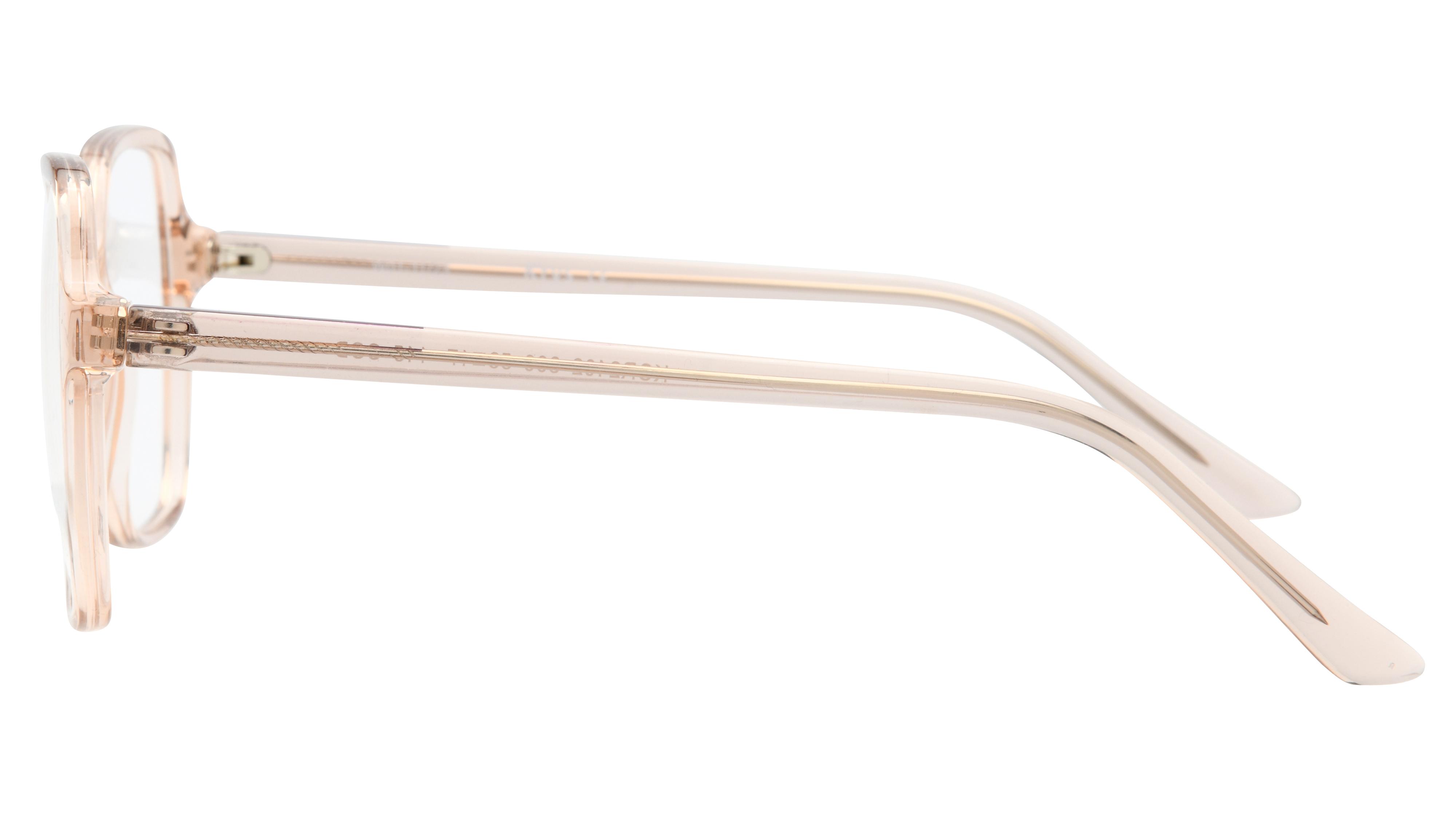 Lunettes de vue Signature Krys Femme Rose Carré Kor2402 Gauche