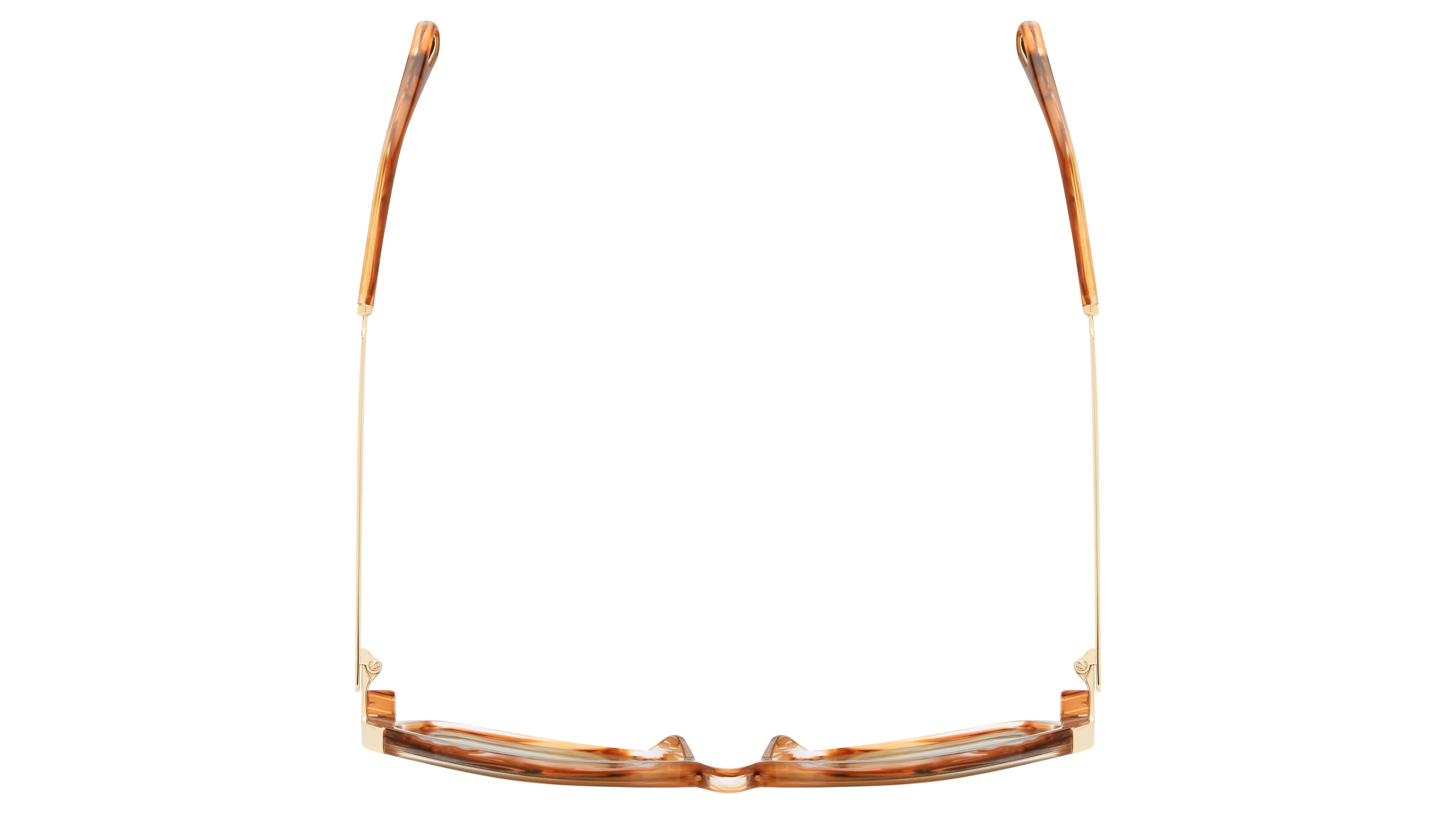 Lunettes de soleil Chloé Femme Écaille Carré Ch0405S Dessus
