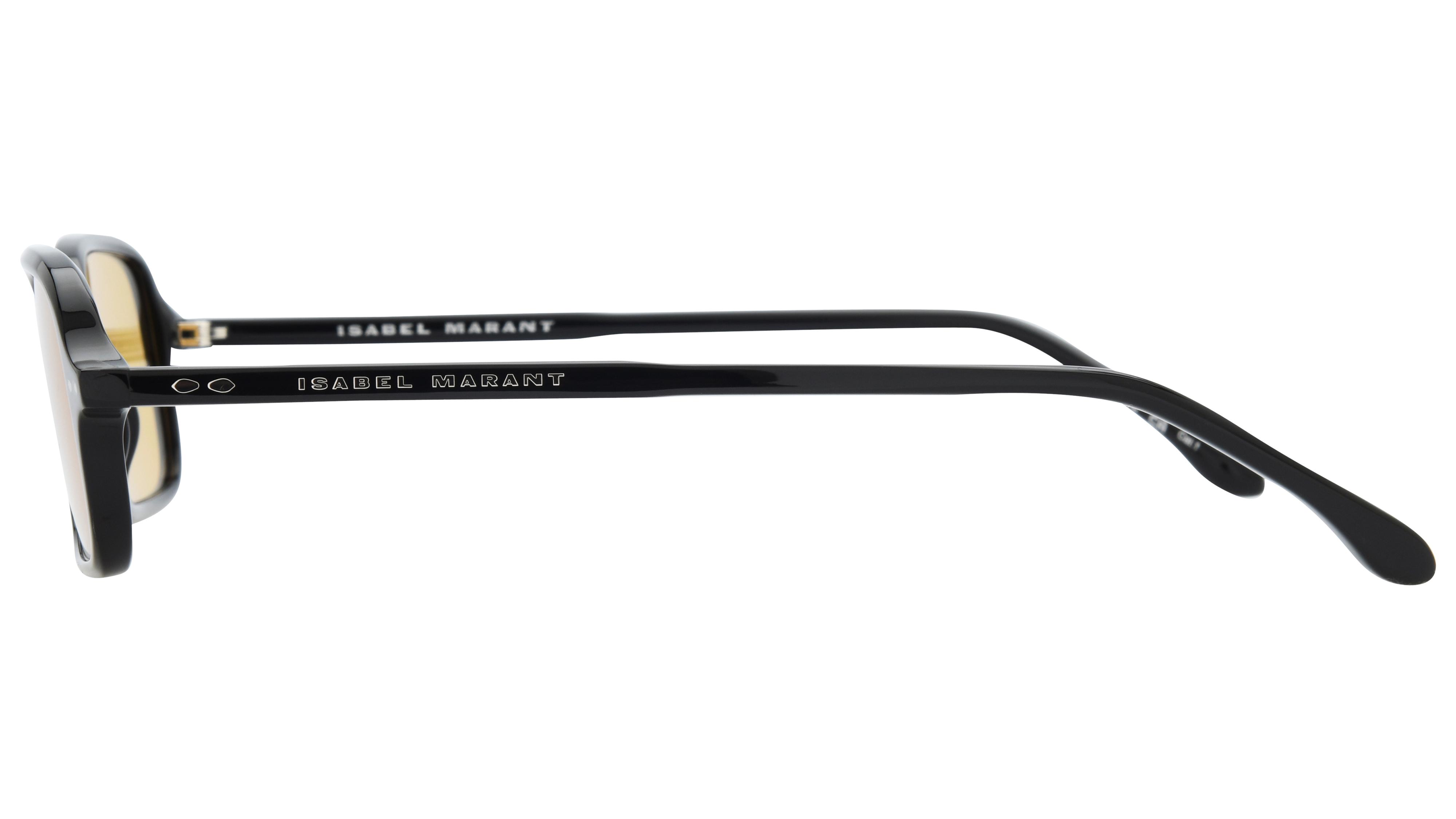 Lunettes de soleil Isabel Marant Femme Noir Rectangle Im Gauche