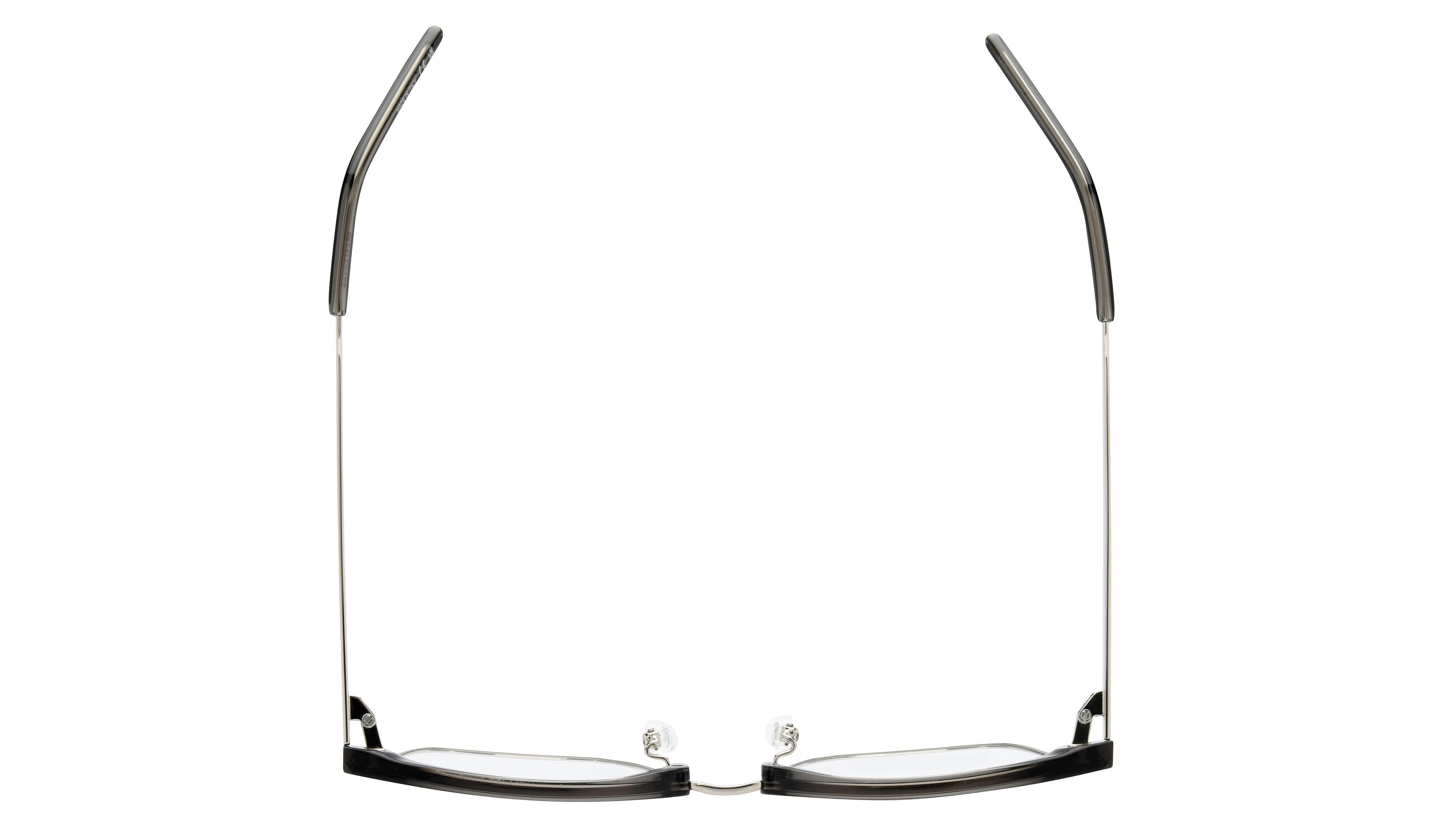 Lunettes de vue Saint Laurent Mixte Argent Carré Sl649/F Dessus