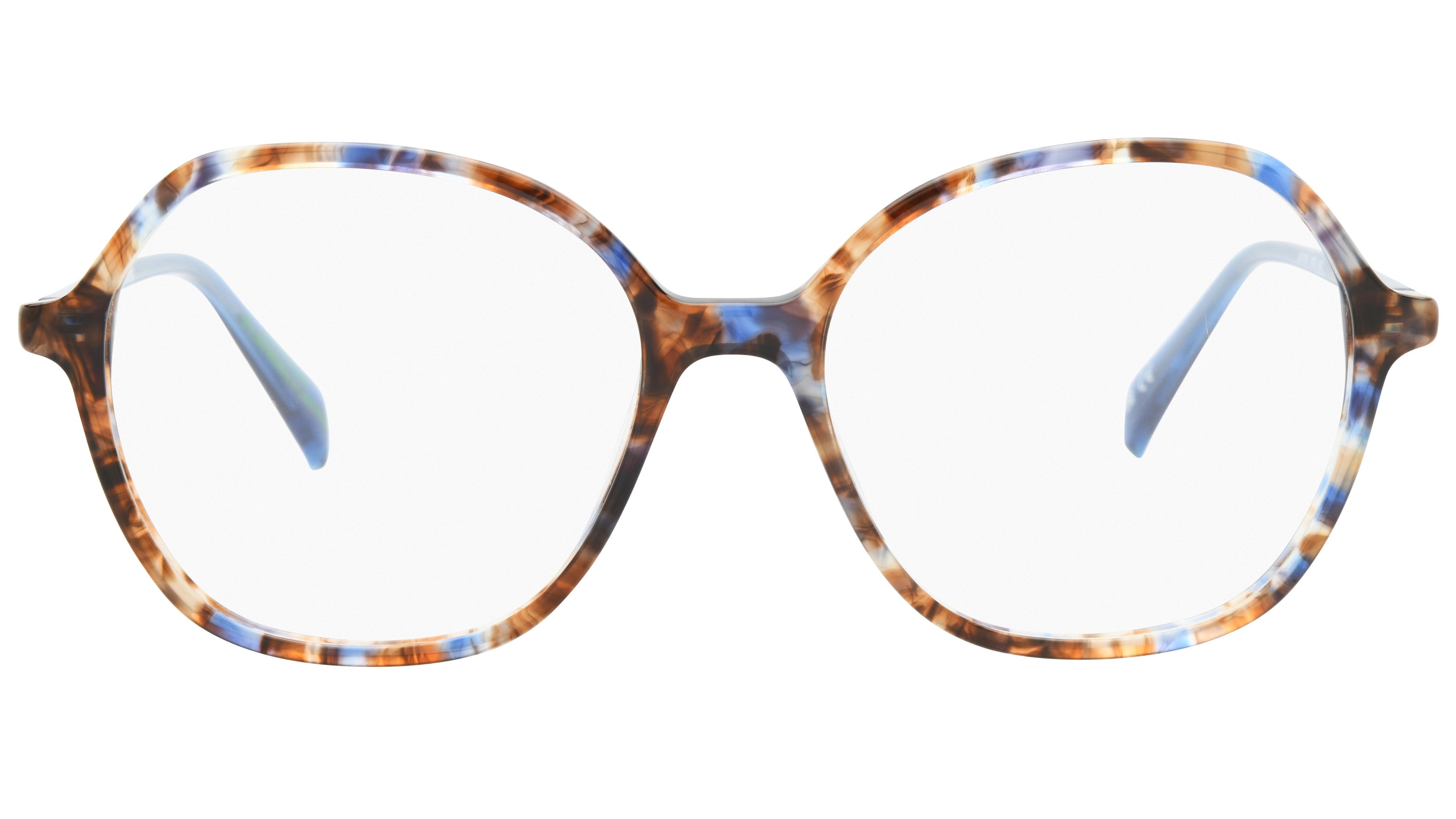 Lunettes de vue Levi's Femme Bleu Ronde lv1106 Face