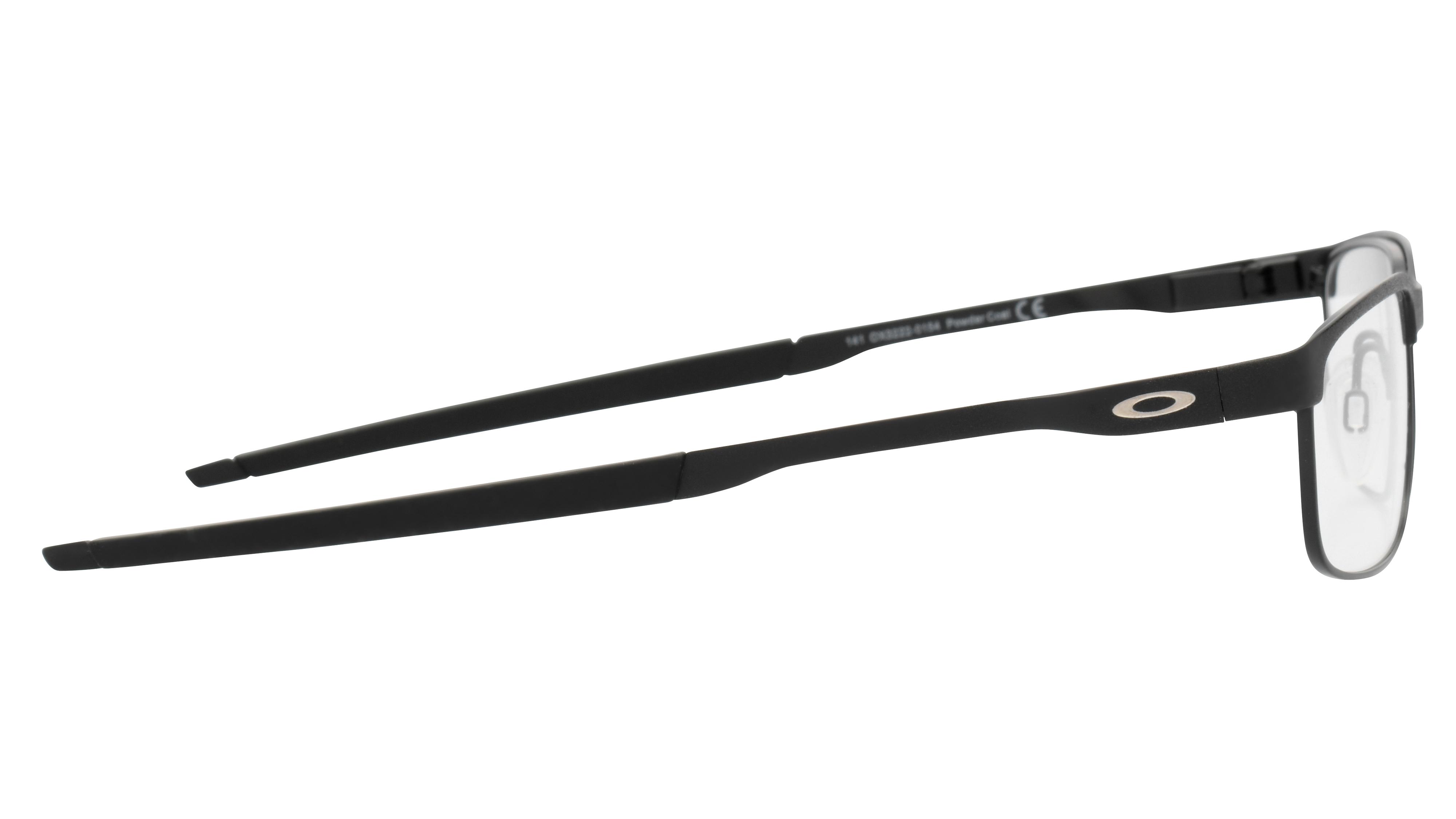 Lunettes de vue Oakley Homme Noir Rectangle Ox3218 Droite
