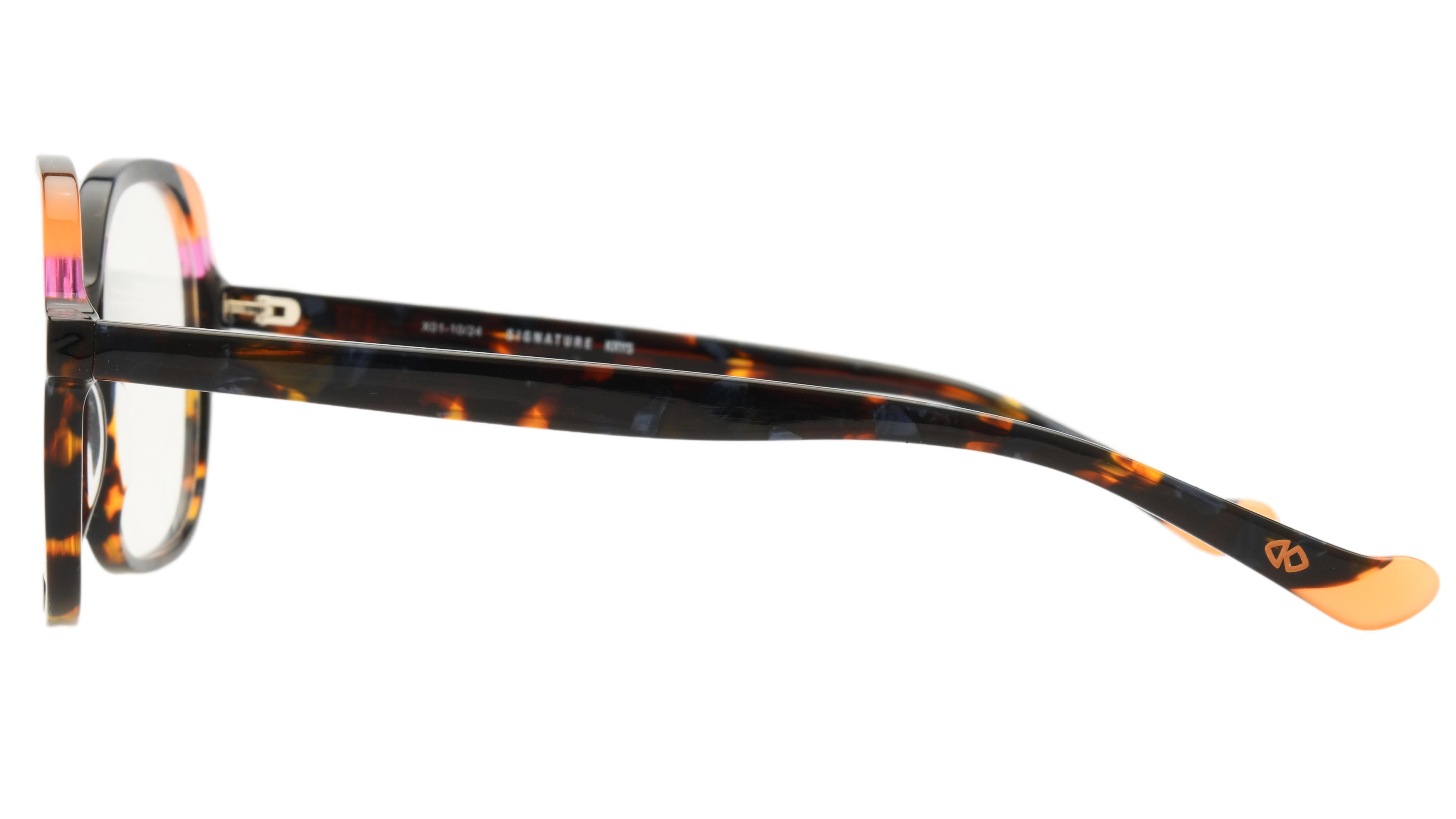 Lunettes de vue Signature Krys Femme Écaille Carré Kis2501 Gauche