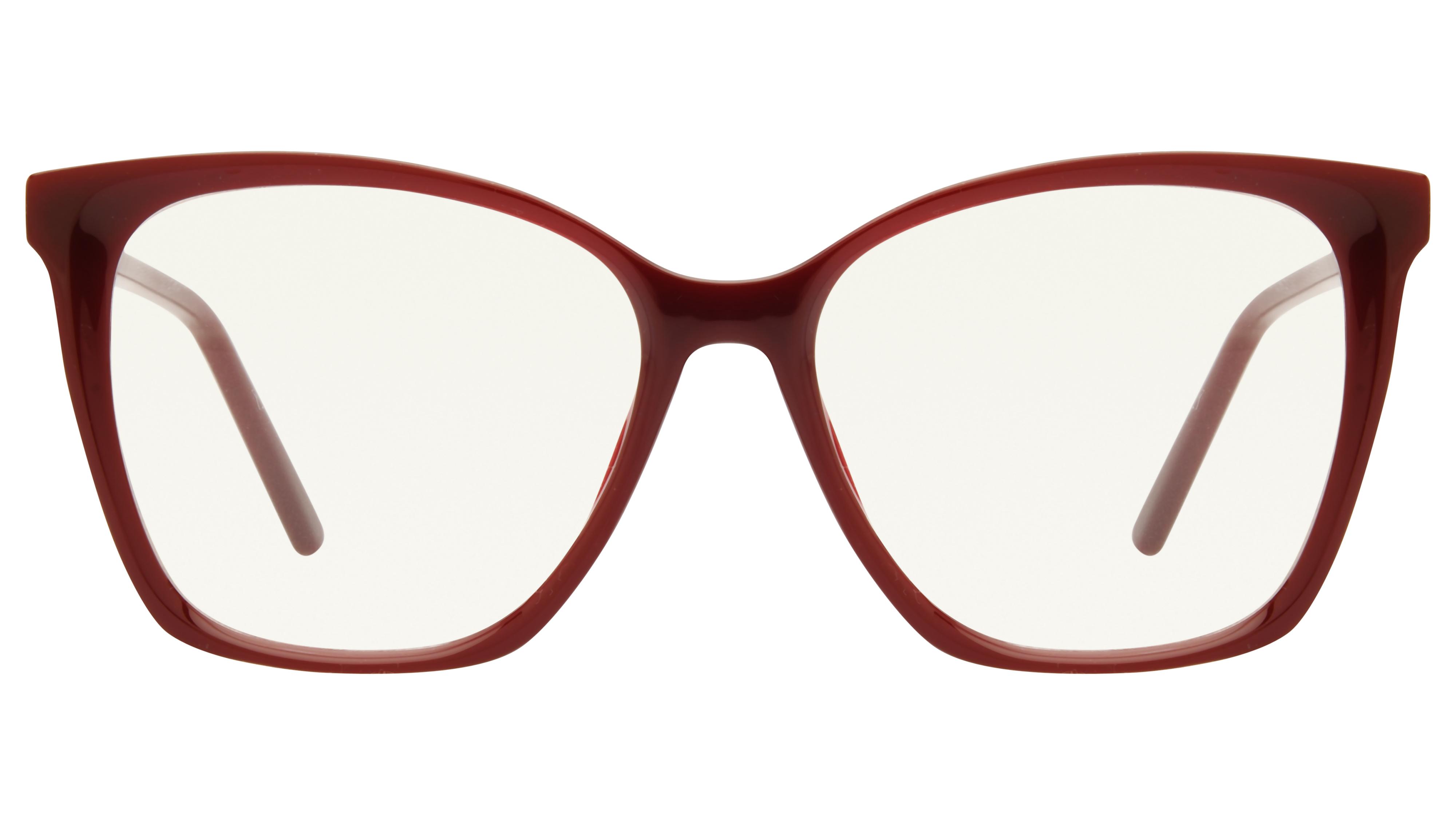 Lunettes de vue Alternance Femme Rouge Papillon Alt26102 Face