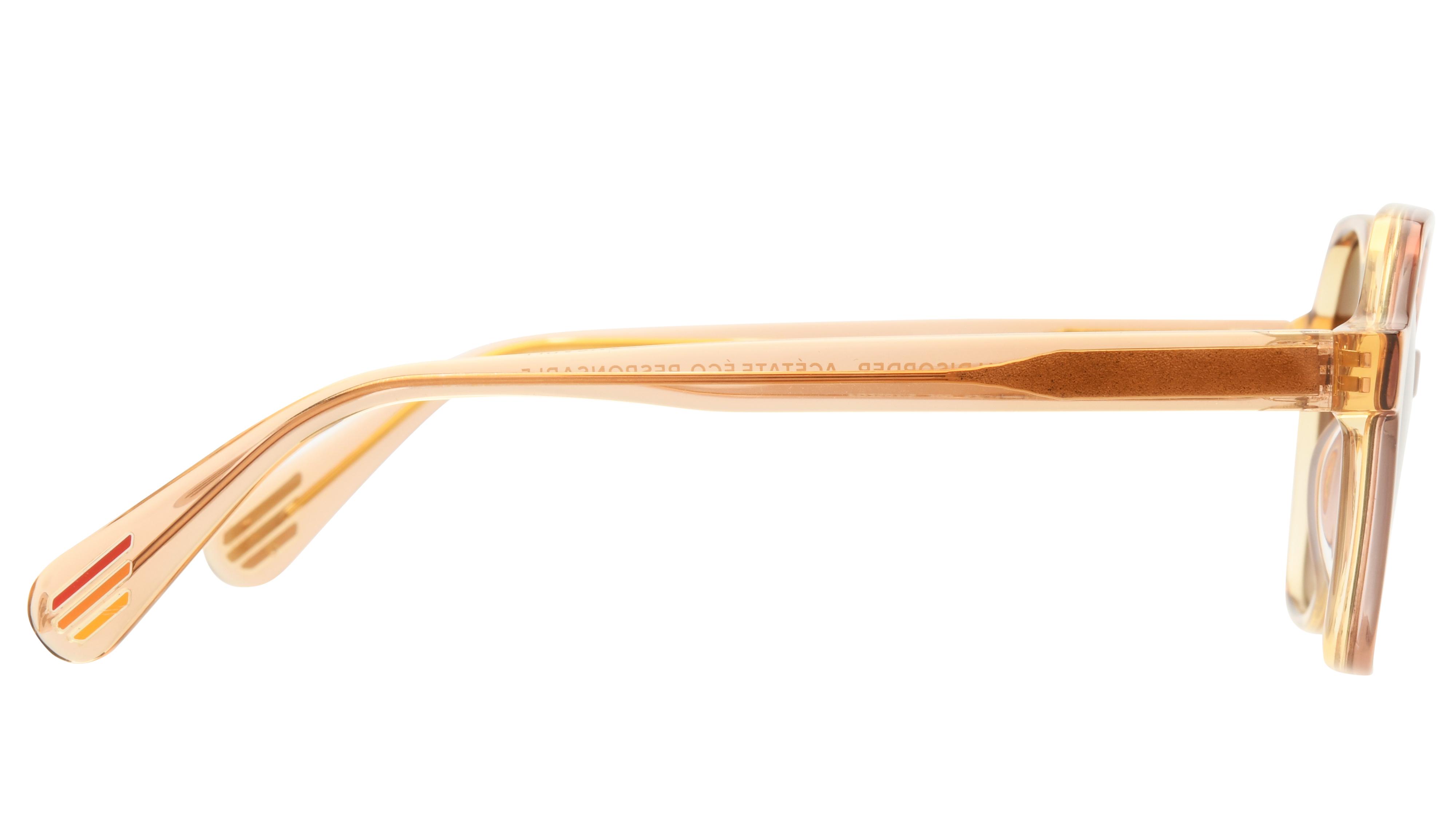 Lunettes de soleil French Disorder Femme Marron Carré Fd2507/S Droite