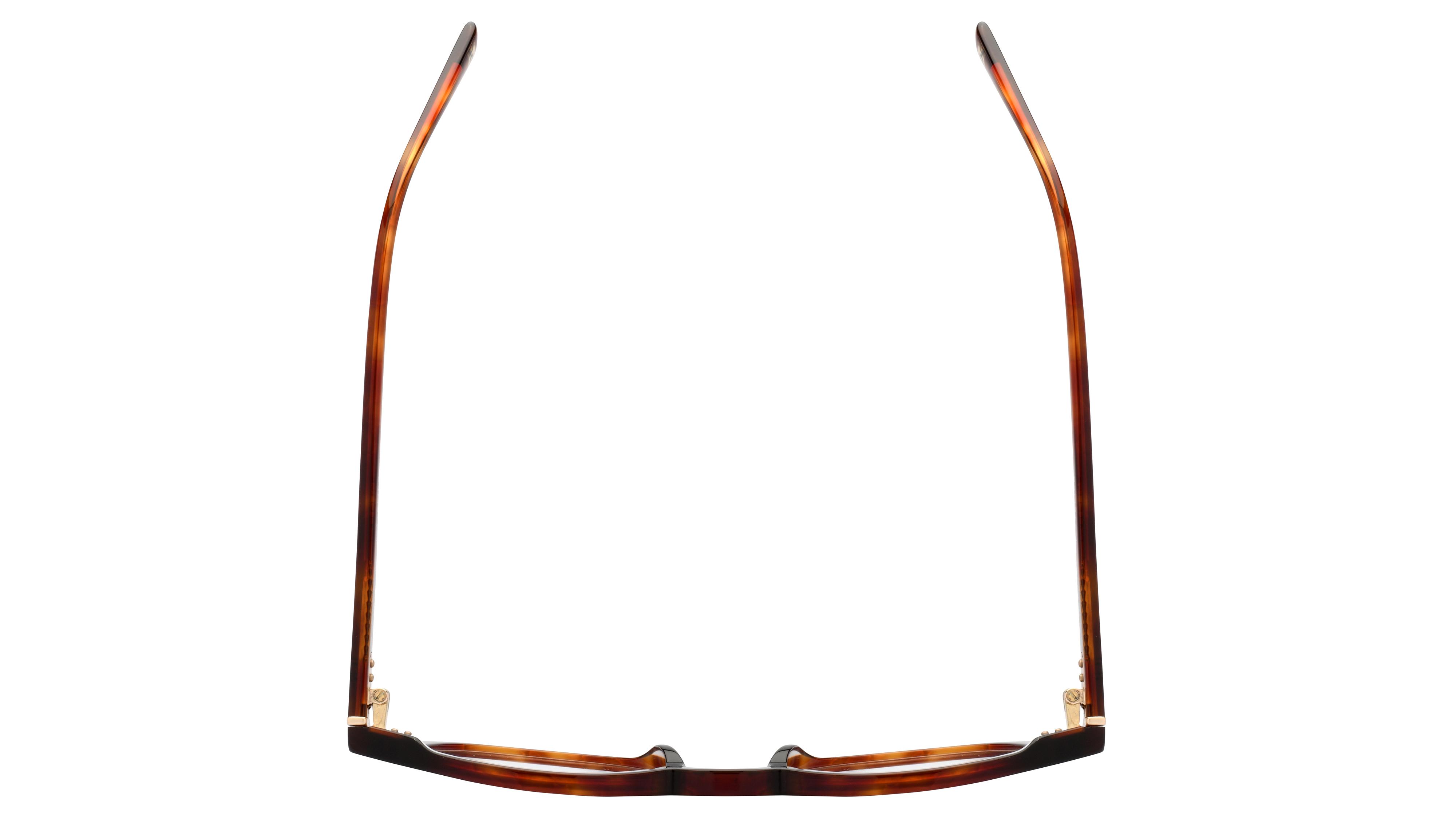 Lunettes de vue L'Atelier du Faubourg Homme Écaille Carré Adf2301 Dessus