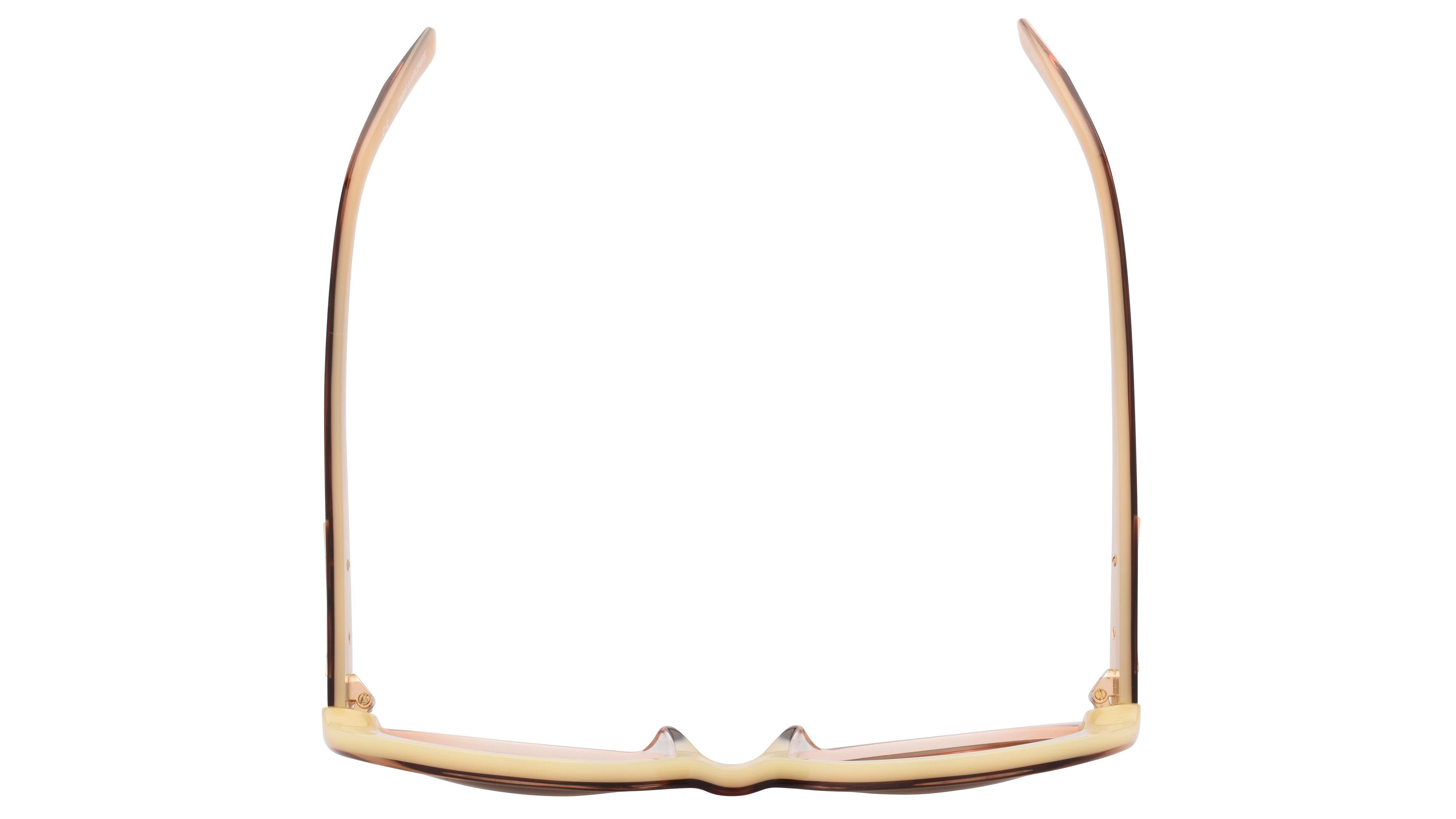 Lunettes de soleil Zadig & Voltaire Femme Marron Ovale Szv338 Dessus