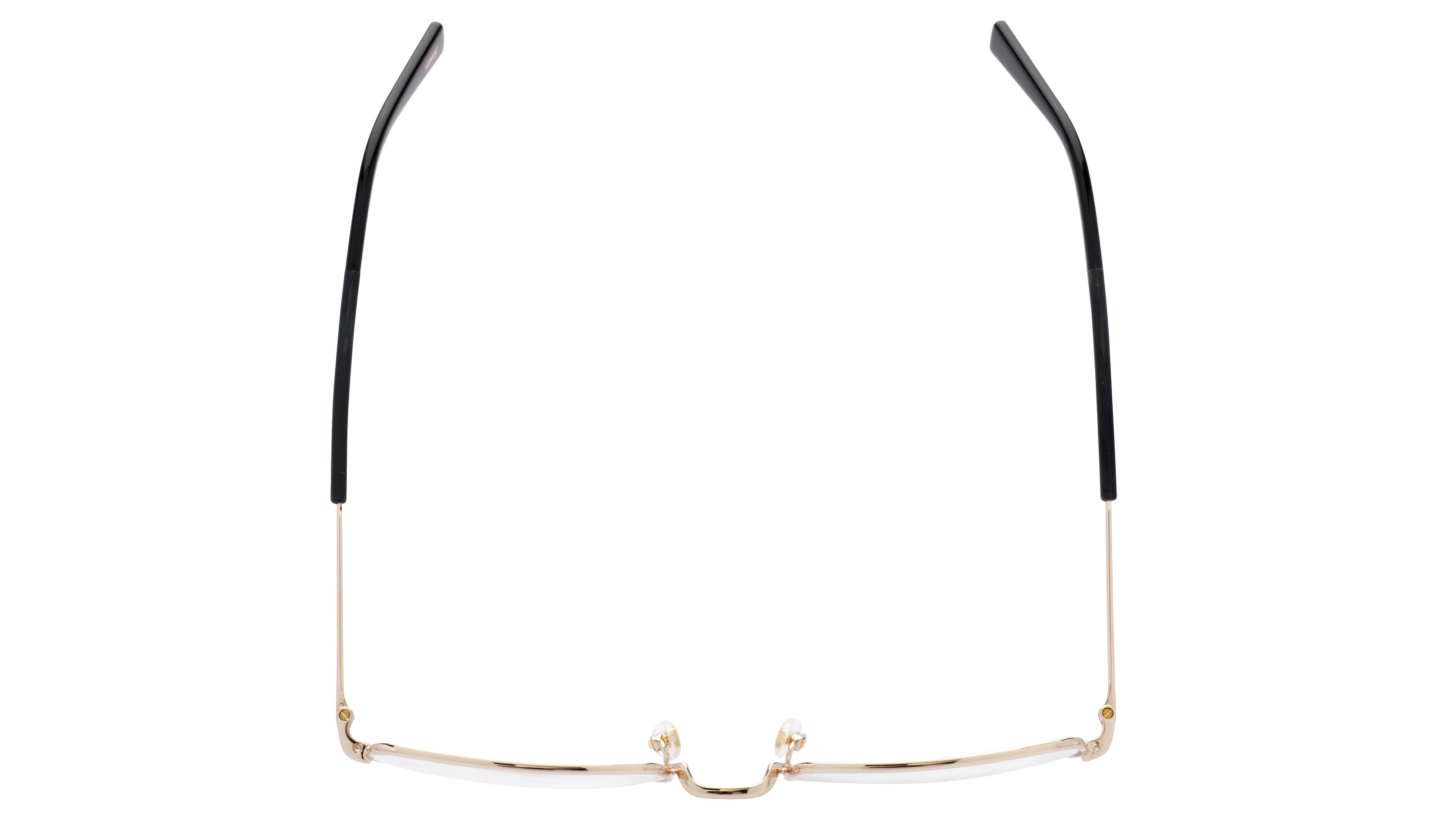 Lunettes de vue Levi's Femme Or Carré Lv1042 Dessus