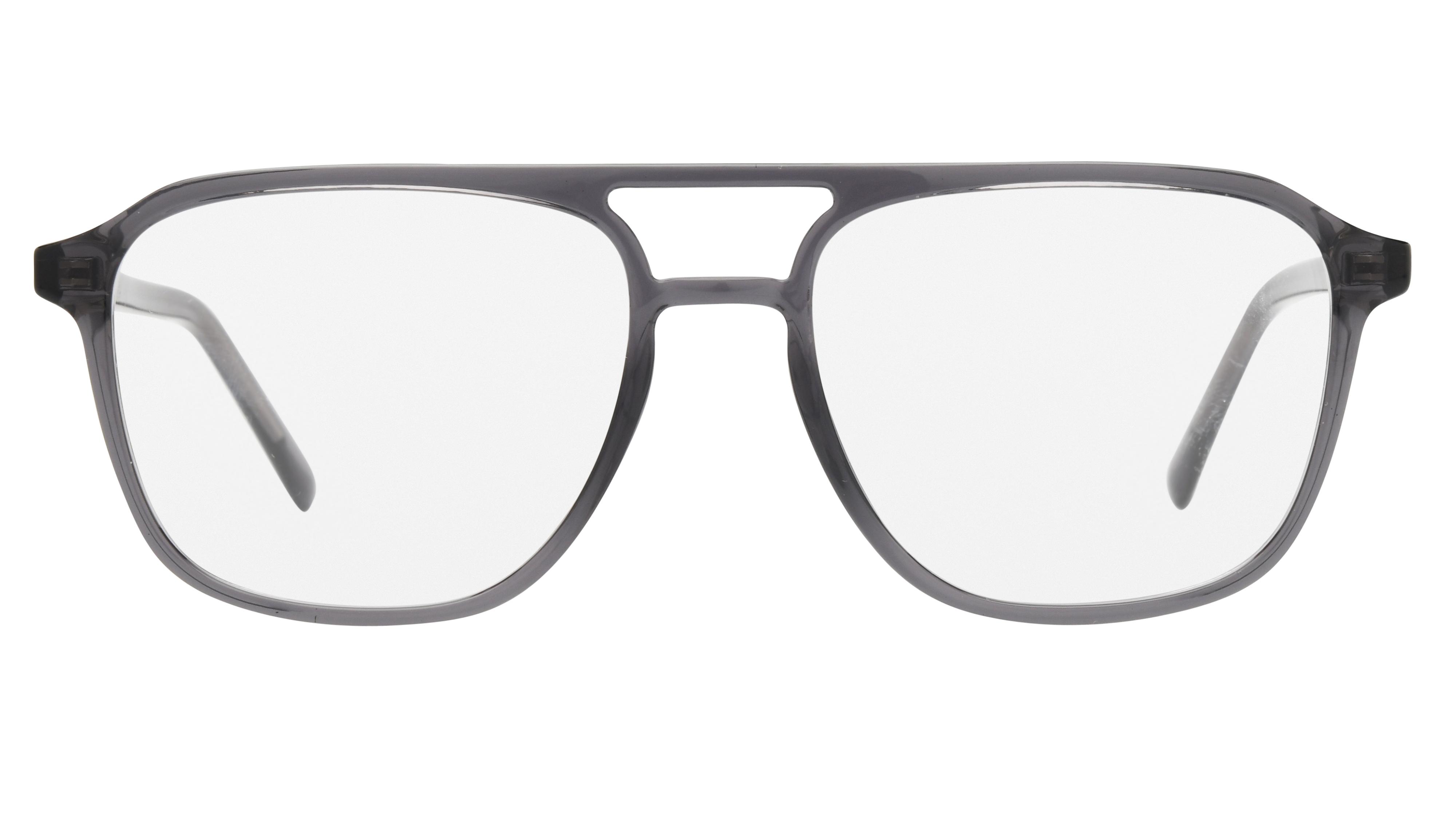 Lunettes de vue Alternance Homme Gris Aviateur Alt25116 Face