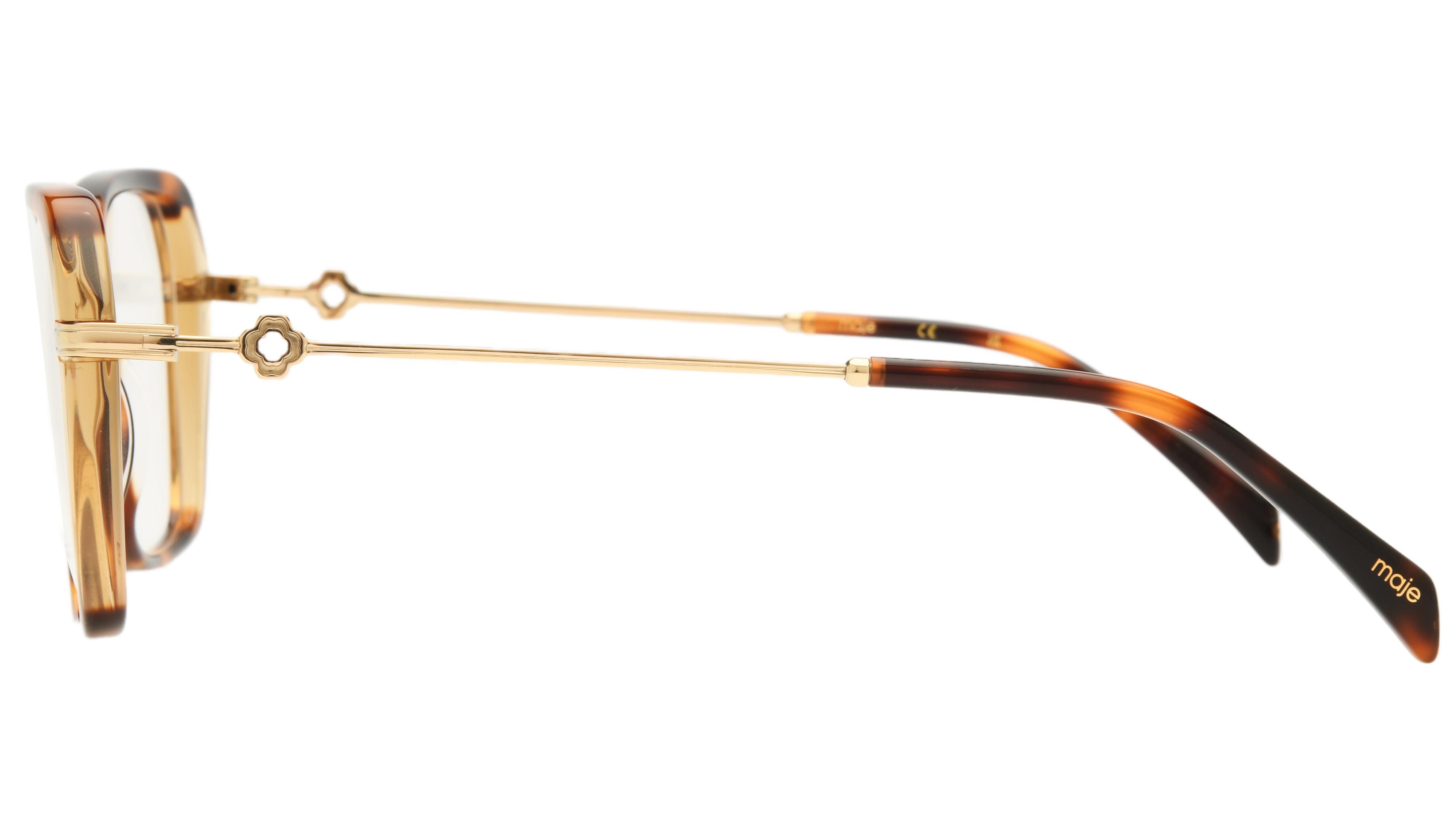 Lunettes de vue Maje Femme Écaille Rectangle Mj1074 Gauche