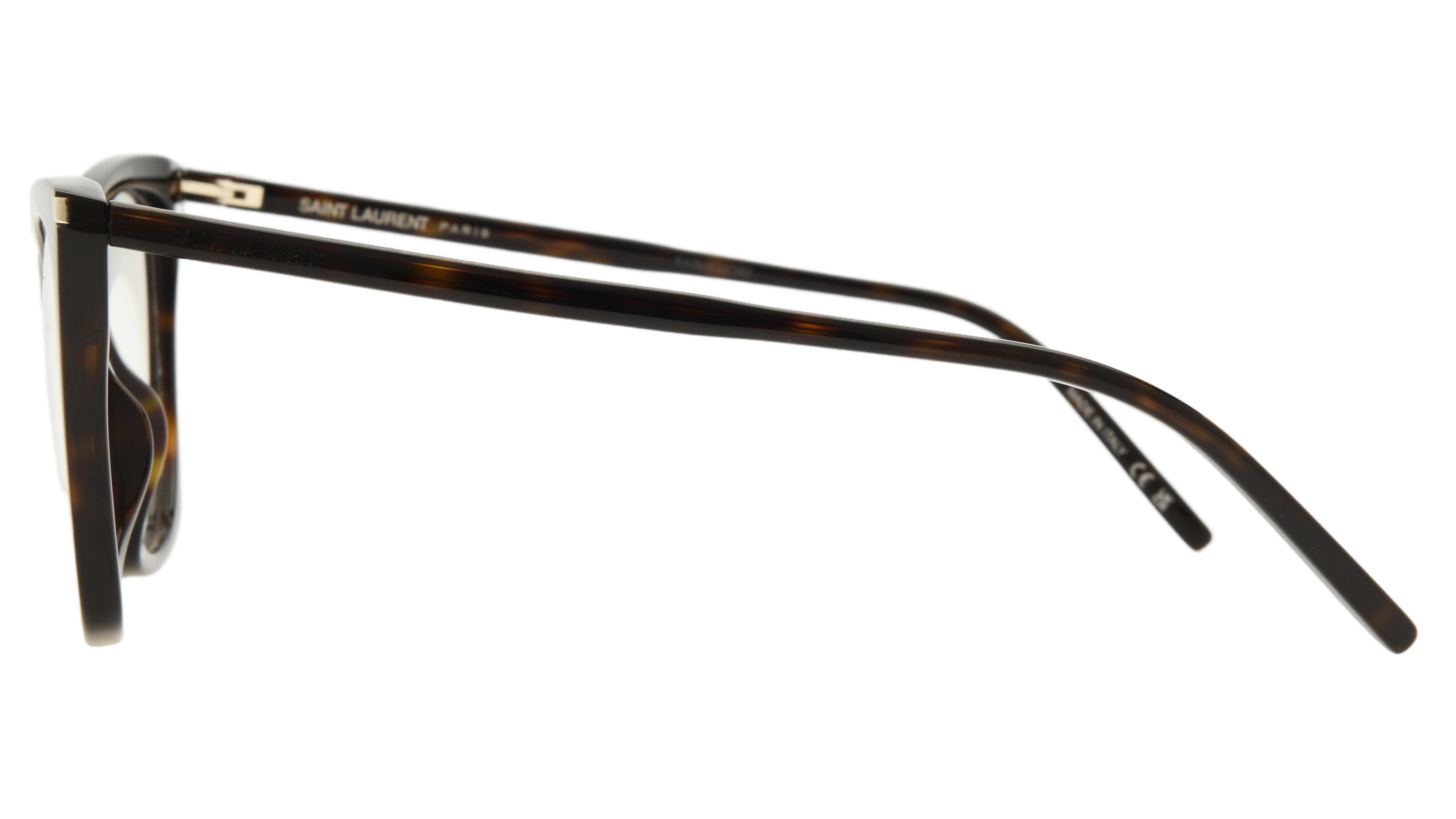 Lunettes de vue Saint Laurent Femme Marron Papillon Sl214 Gauche