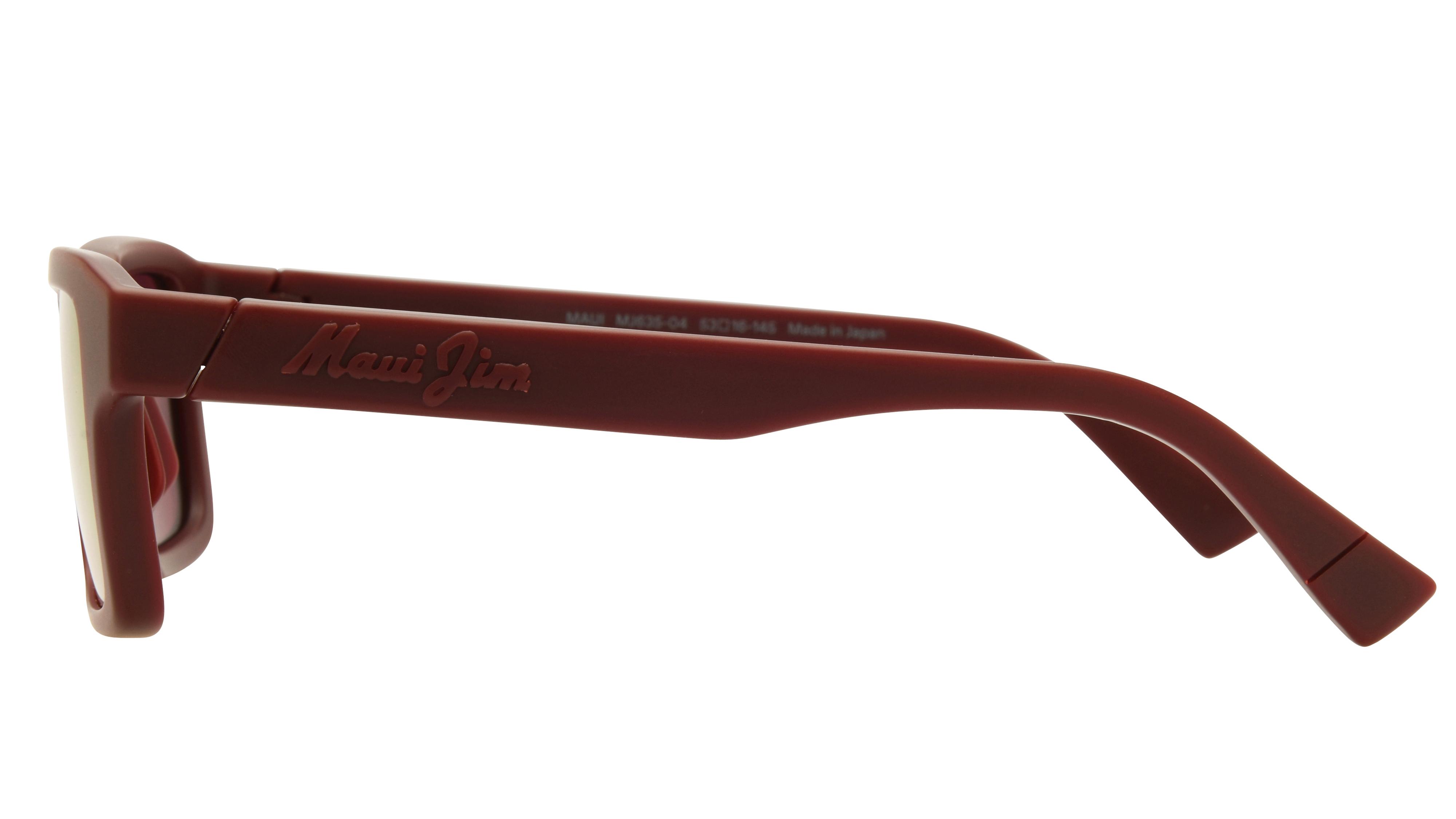 Lunettes de soleil  Mixte Rouge Rectangle mj0635s Gauche