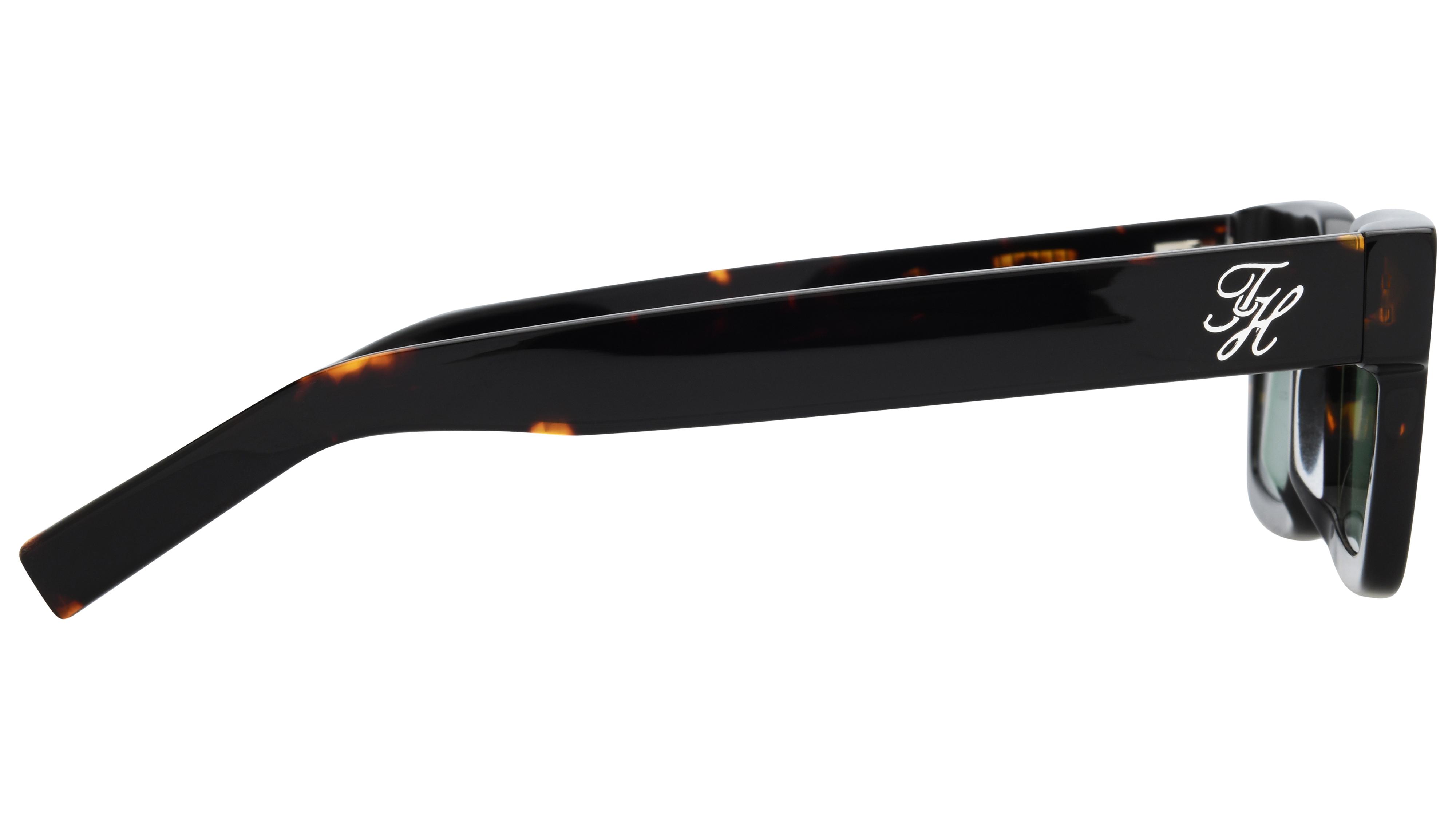 Lunettes de soleil Tommy Hilfiger Homme Écaille Rectangle TH Droite