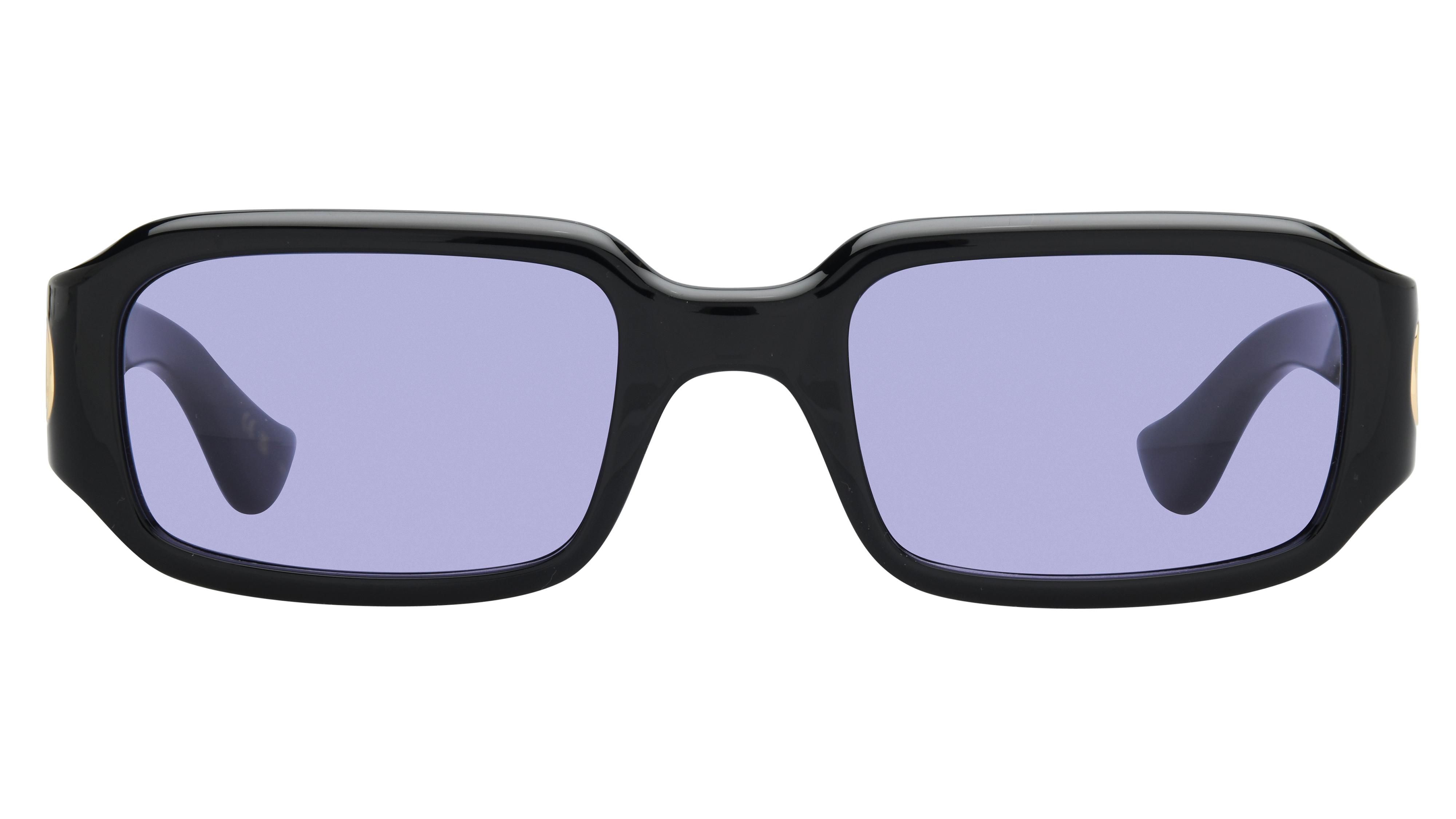 Lunettes de soleil Valentino Femme Noir Rectangle Vg0016S Face