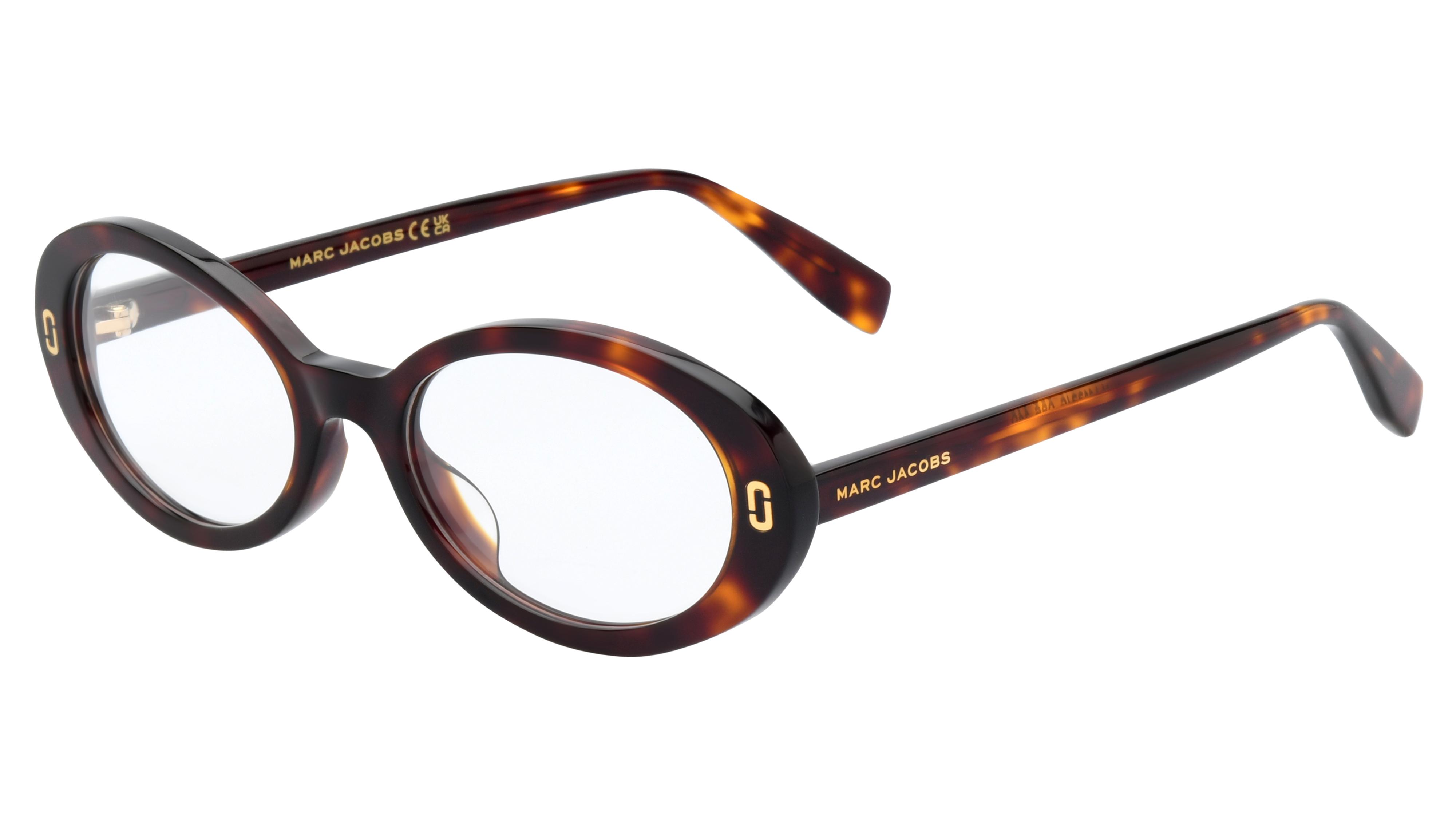 Lunettes de vue Marc Jacobs Femme Écaille Ovale Mj1132/G Trois-Quart