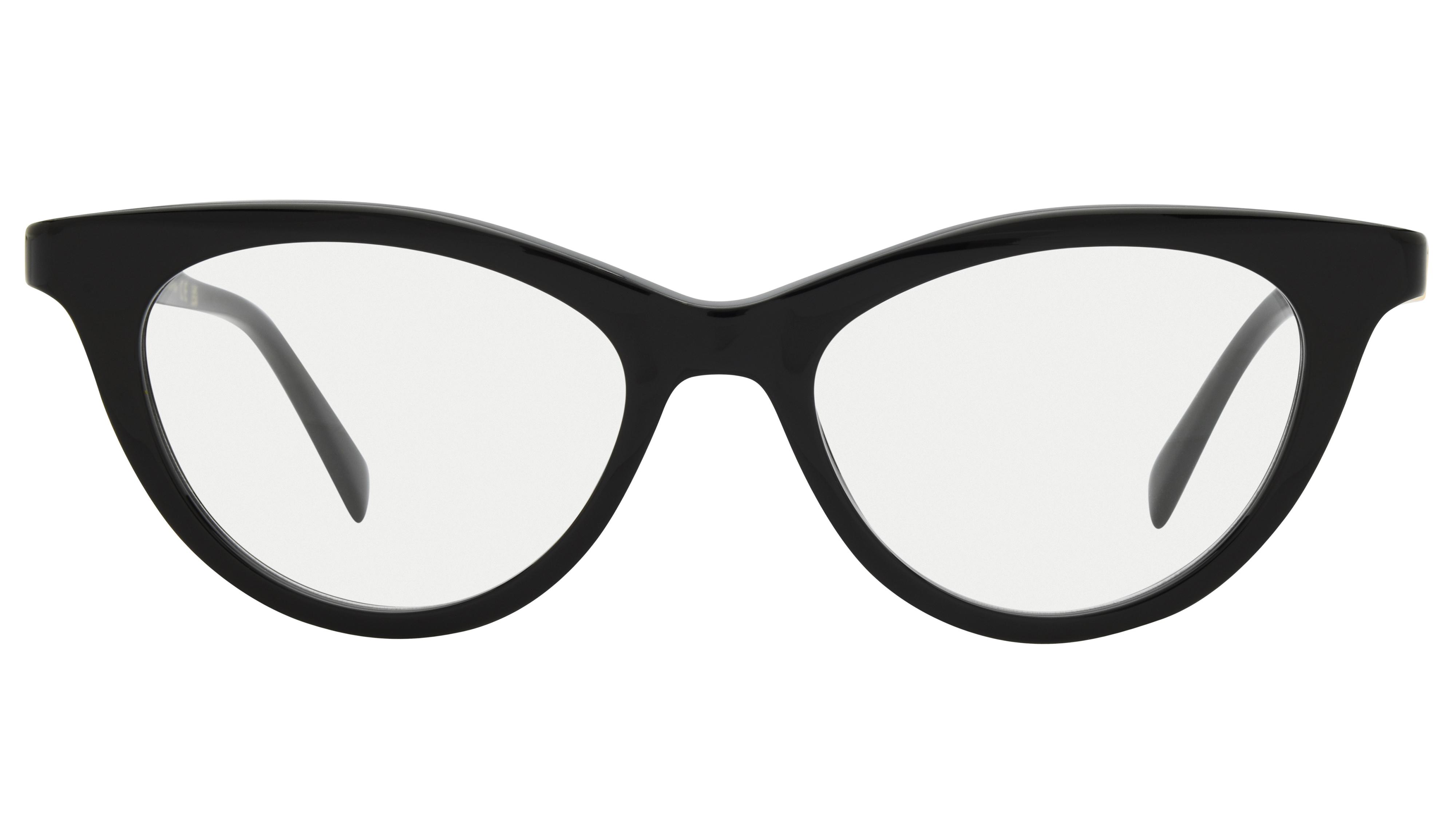 Lunettes de vue Gucci Femme Noir Papillon gg2034o Face