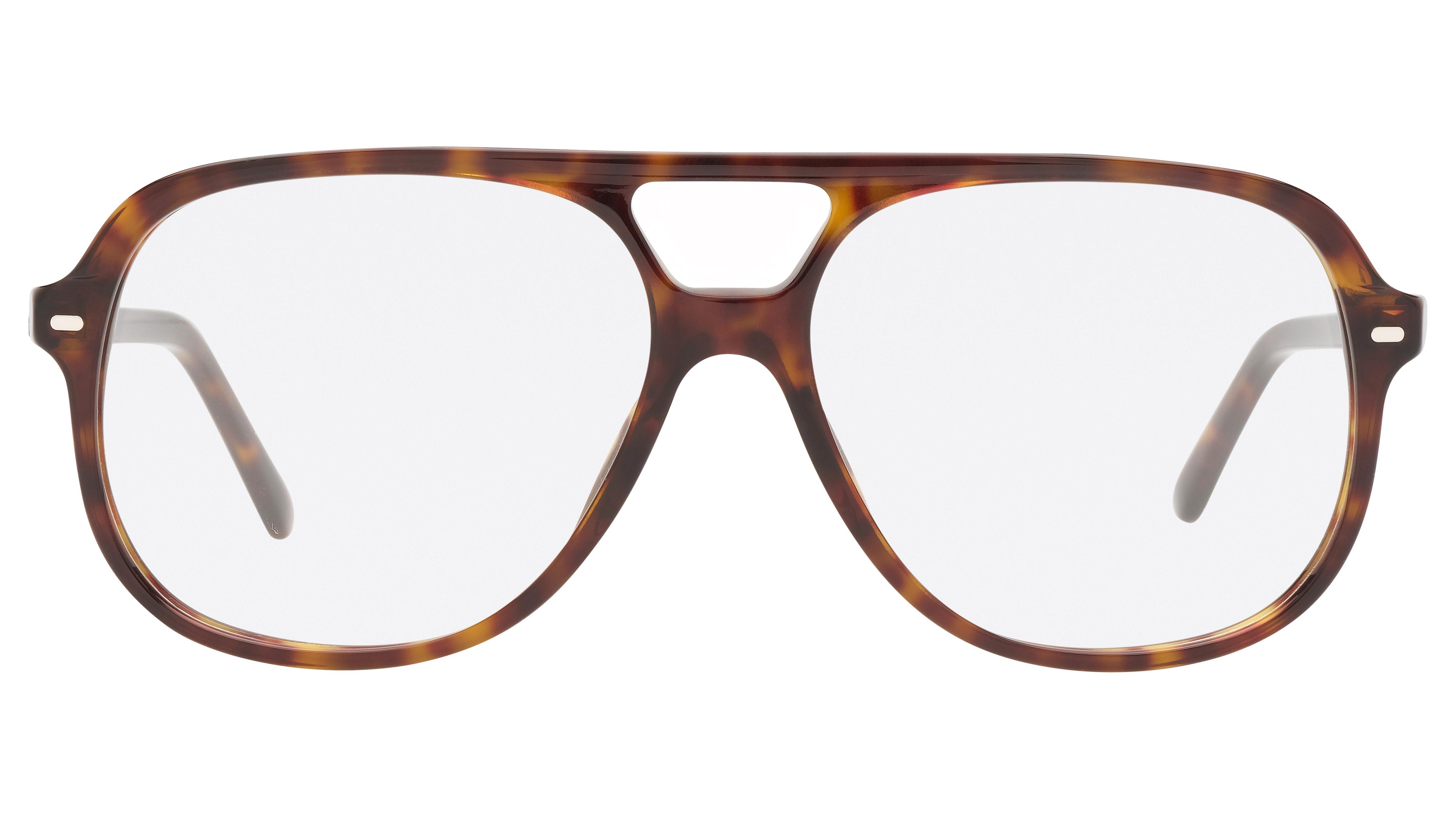 Lunettes de vue Ray-Ban Mixte Écaille Carré rx5698 Face