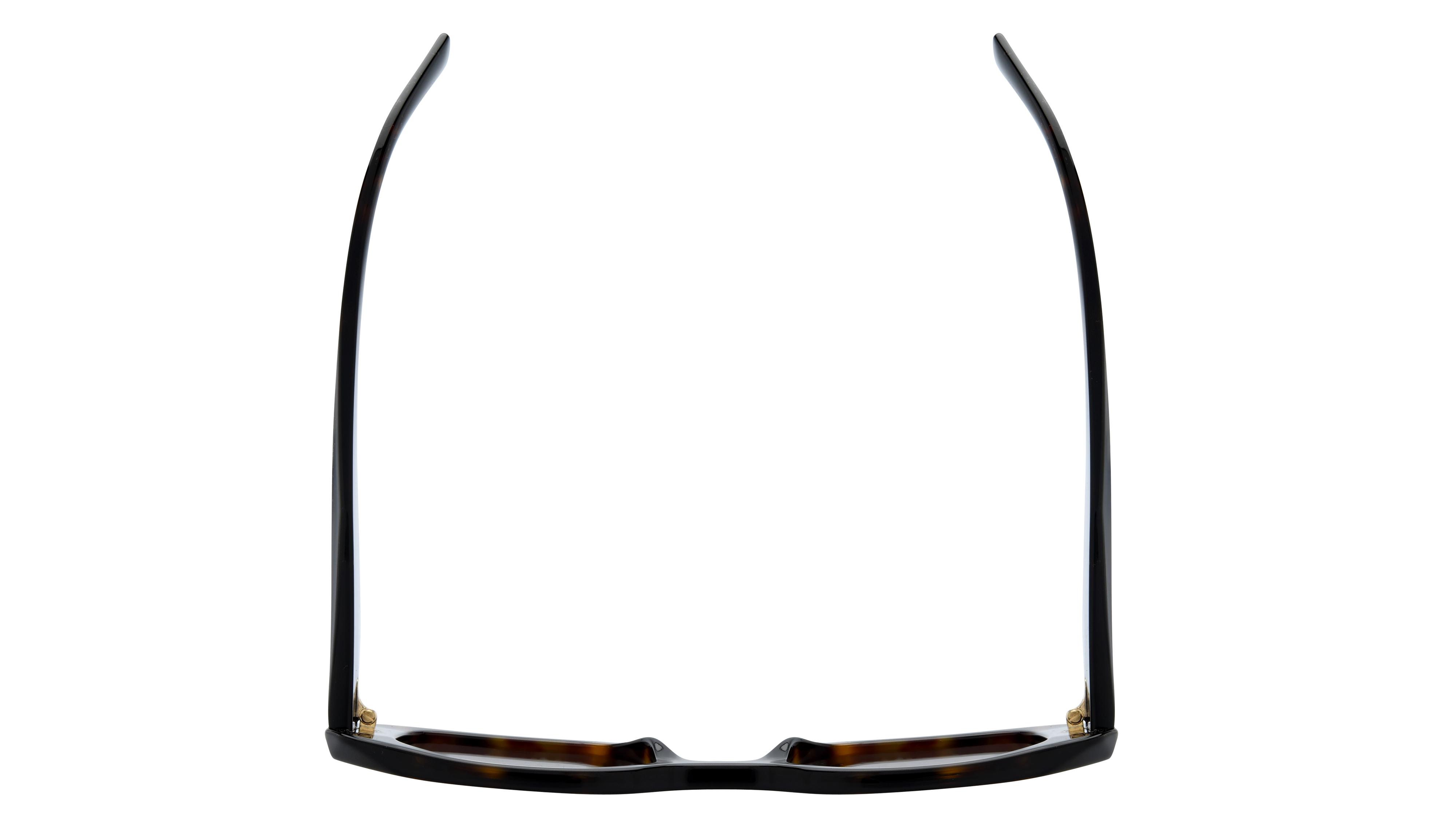 Lunettes de soleil Prada Femme Écaille Rectangle Pr17Ws Dessus