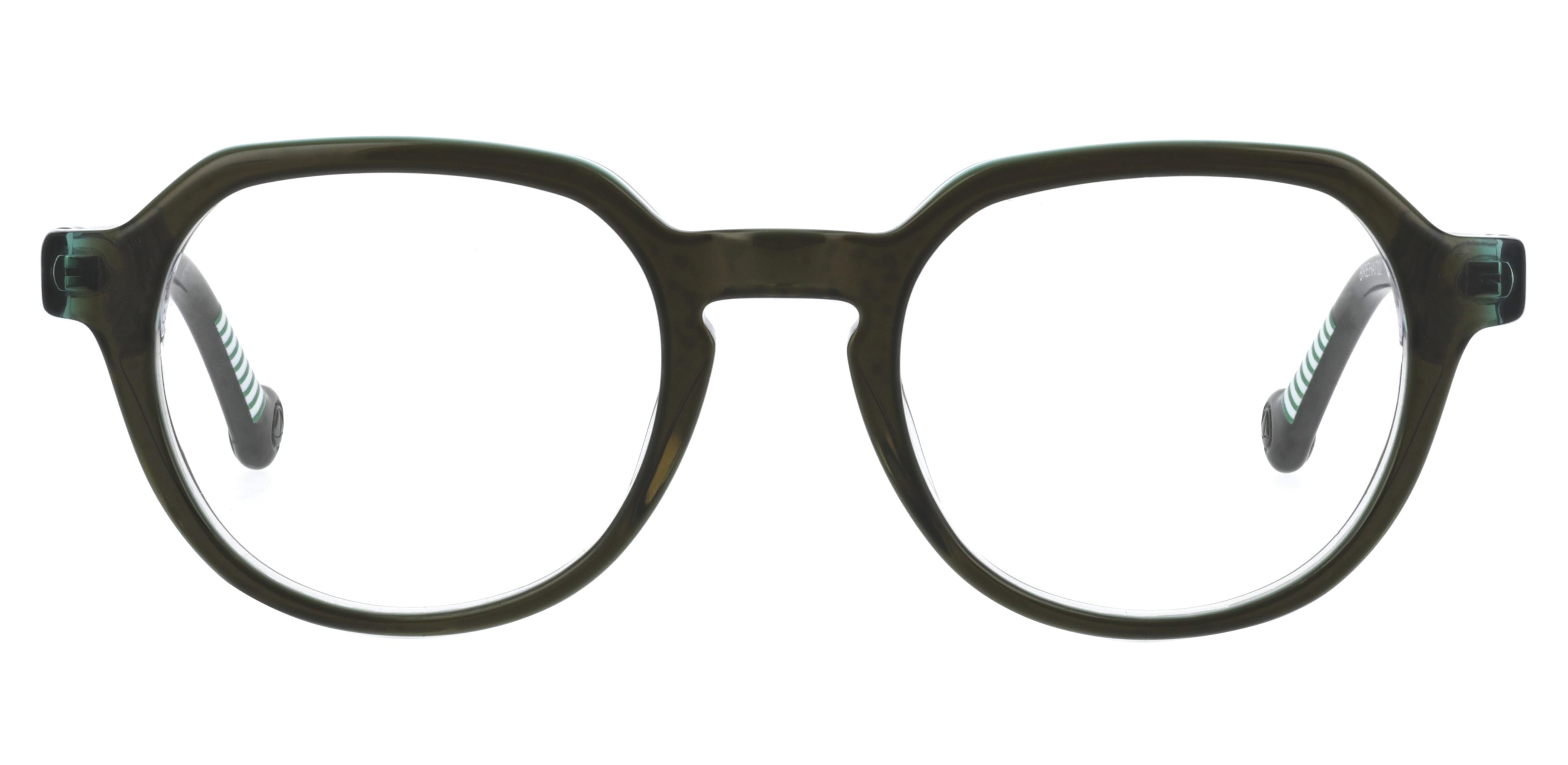 Lunettes de vue Petit Bateau Enfant Vert Carré Brehat Face