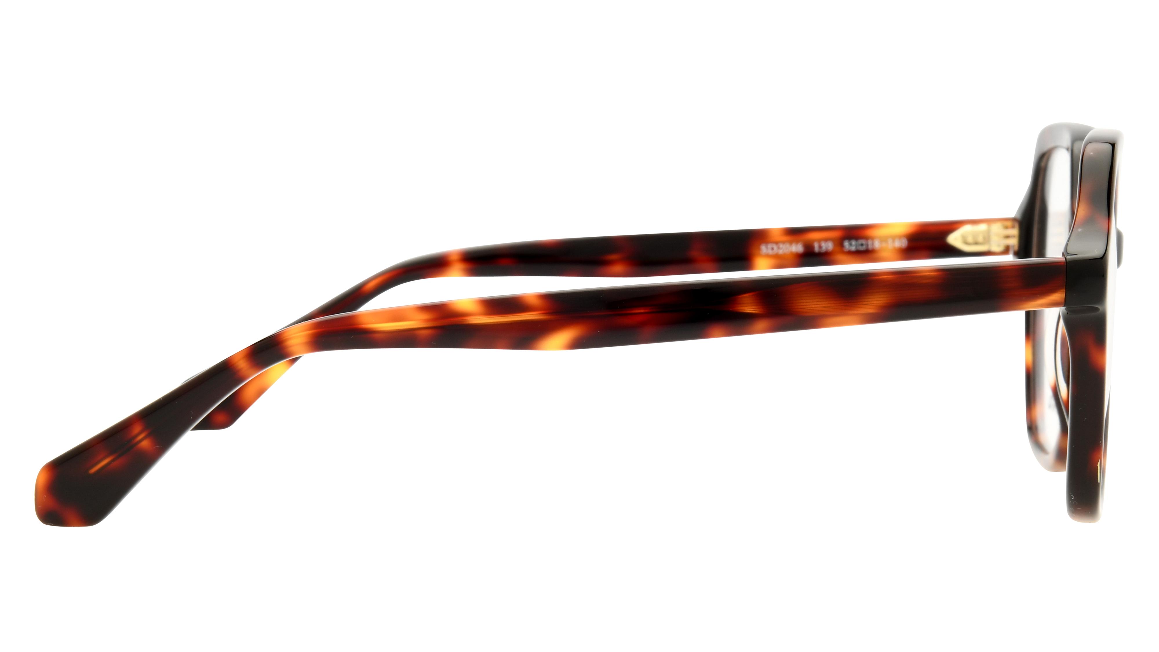 Lunettes de vue Sandro Femme Écaille Rectangle SD2046 Droite
