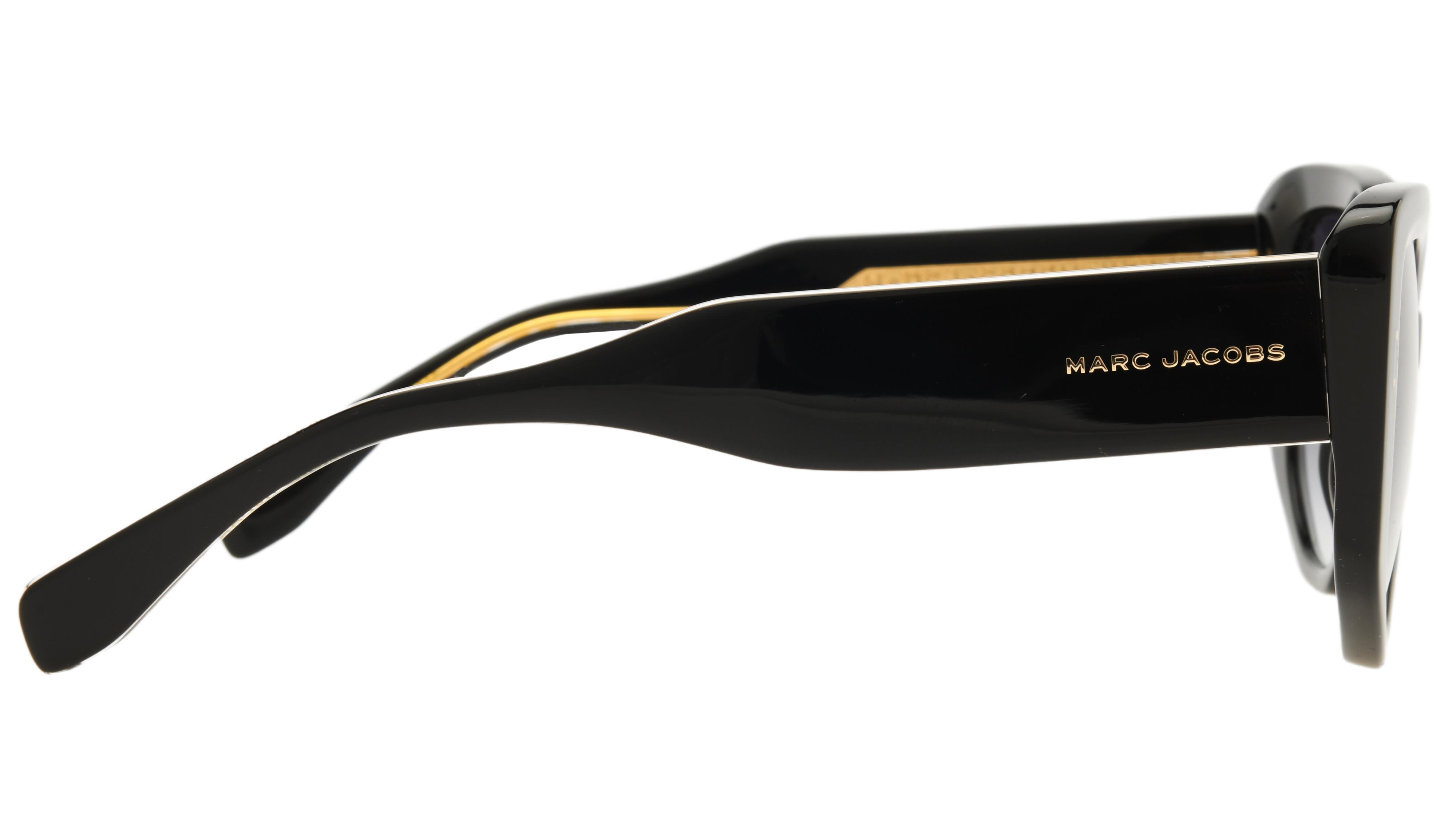 Lunettes de soleil Marc Jacobs Femme Noir Papillon Mj1116/S Droite