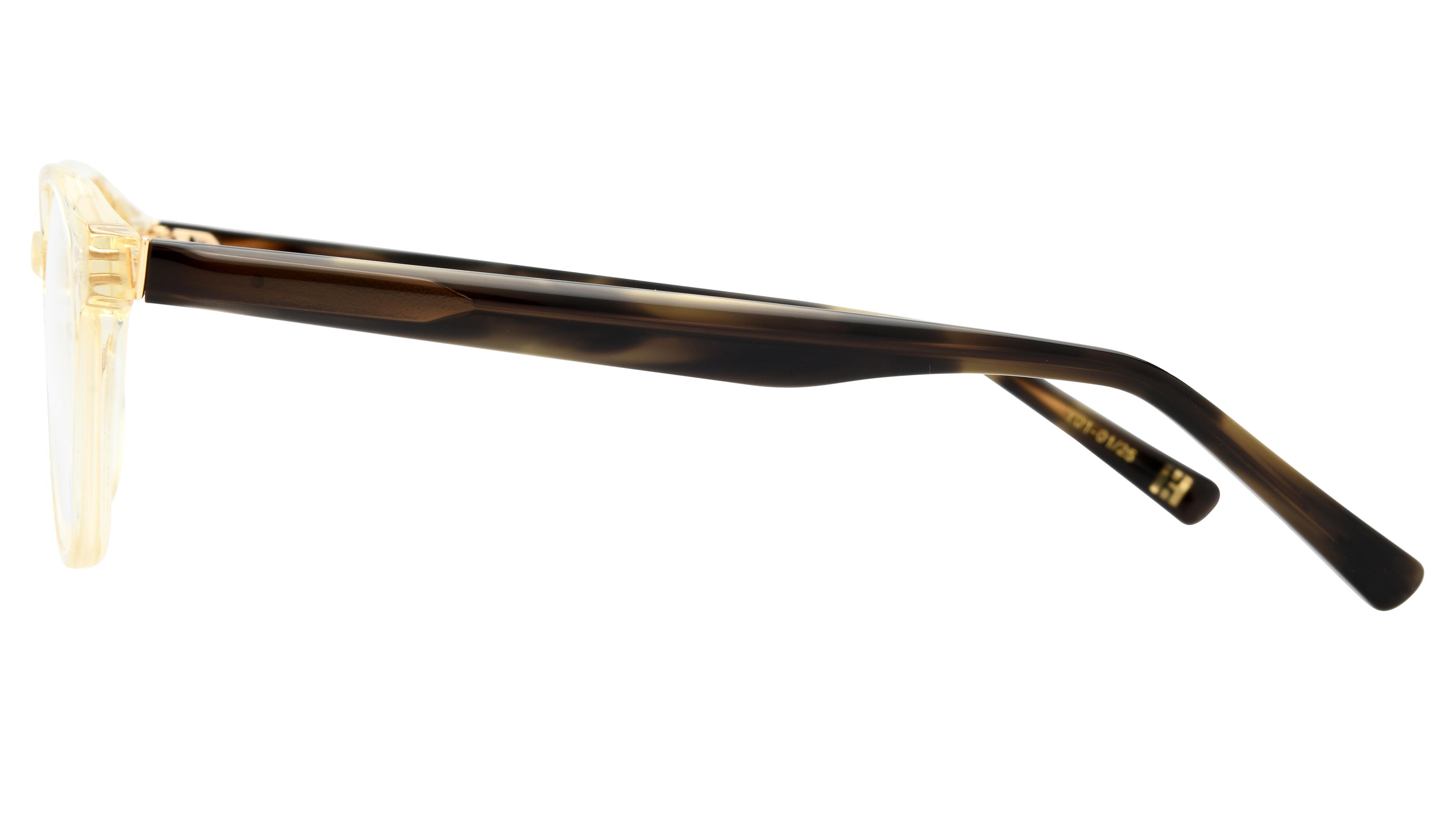 Lunettes de vue L'Atelier du Faubourg Homme Jaune Pantos adf2501 Gauche