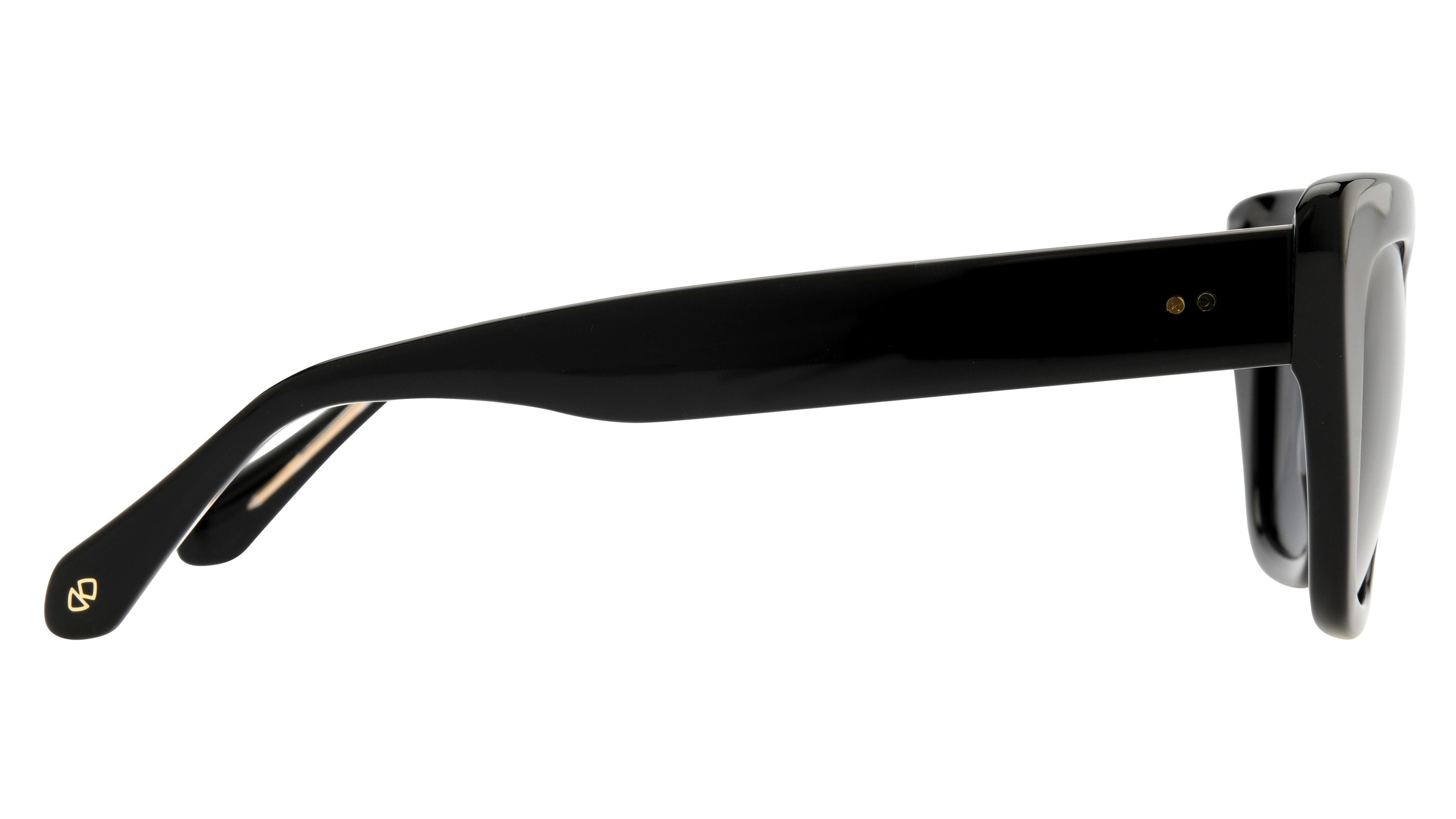 Lunettes de soleil Signature Krys Femme Noir Papillon Skj2523-F Droite