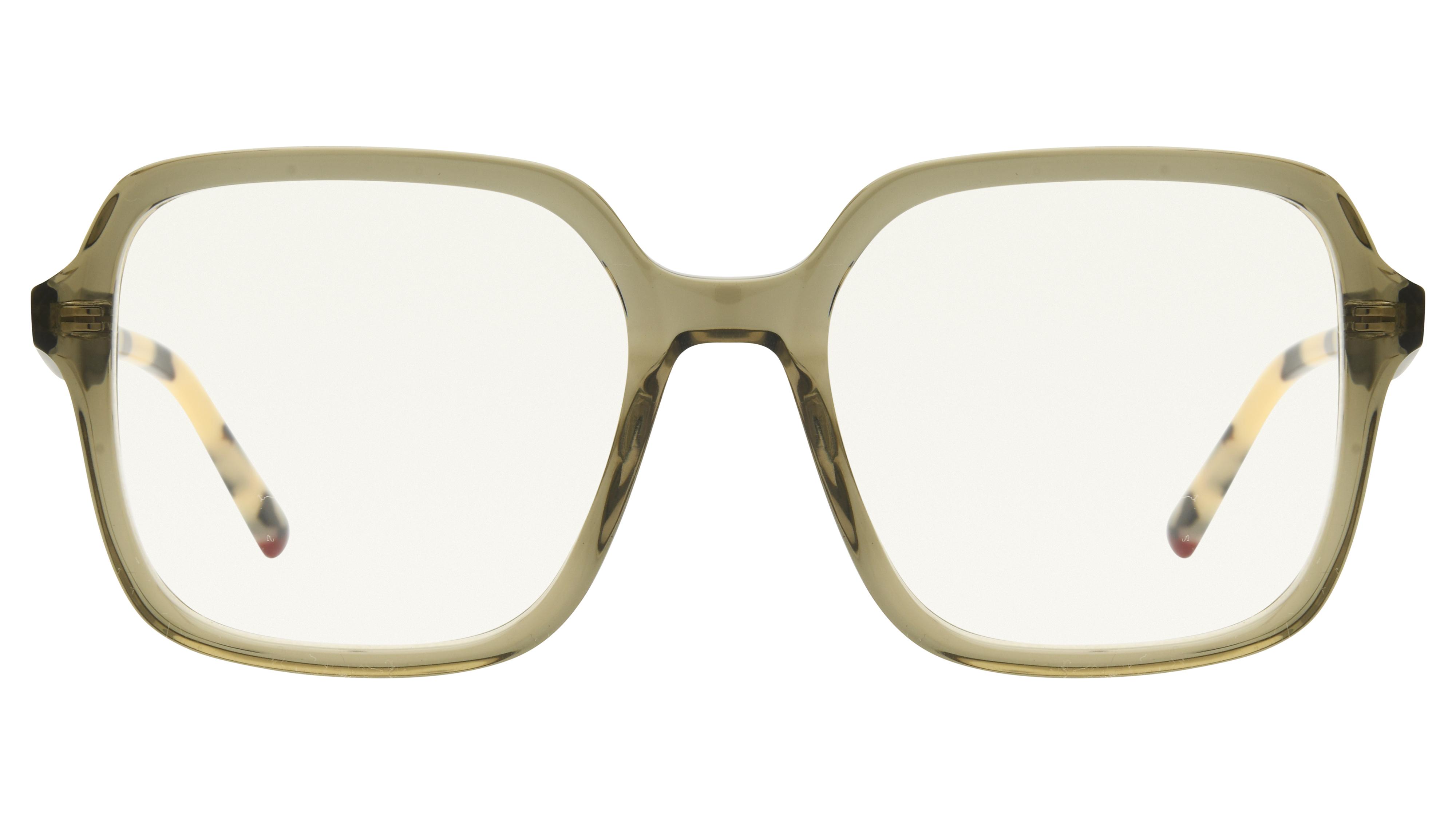 Lunettes de vue Siralya Femme Vert Carré Sir2507 Face