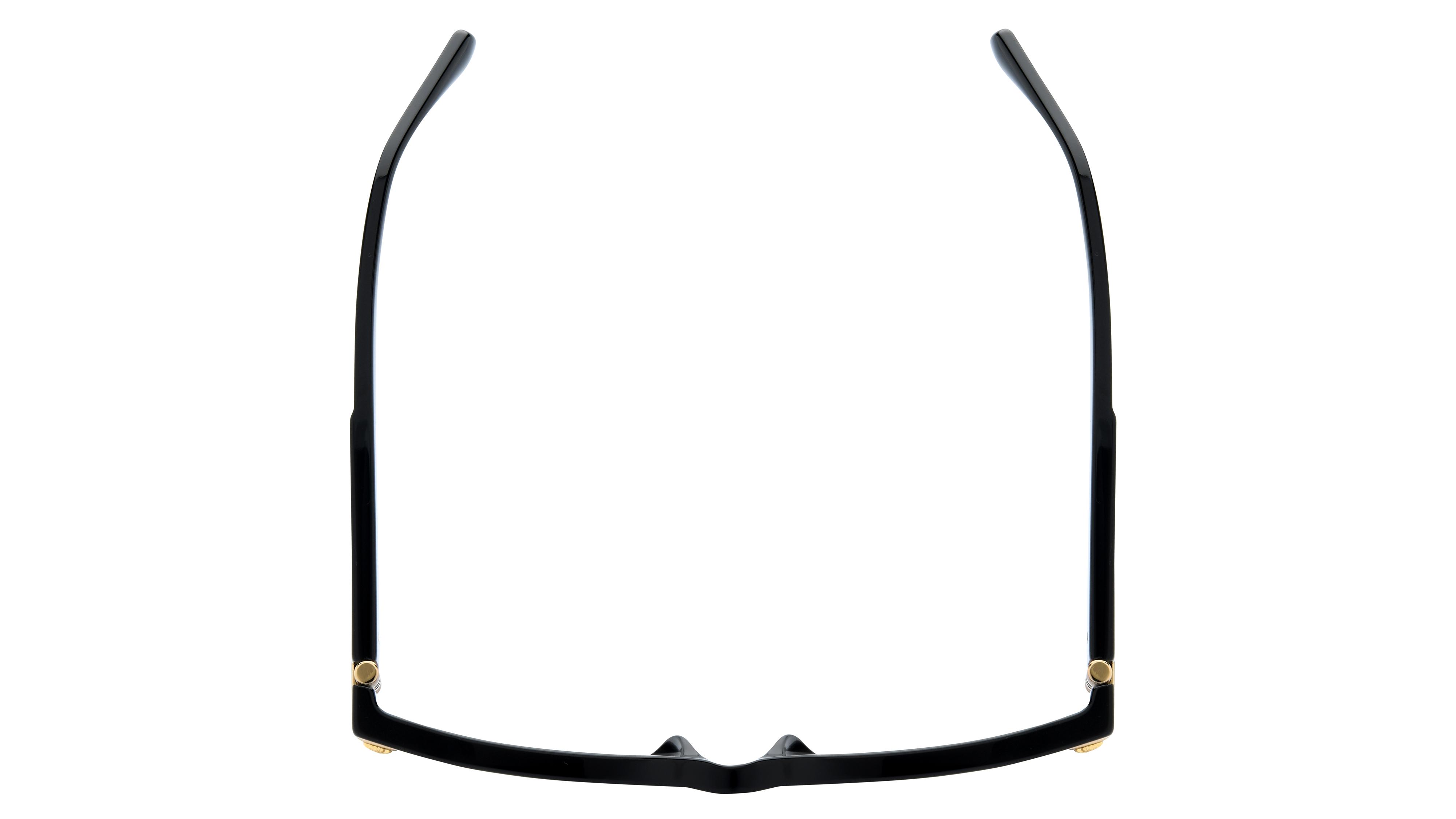 Lunettes de soleil Versace Homme Noir Rectangle Ve4465 Dessus