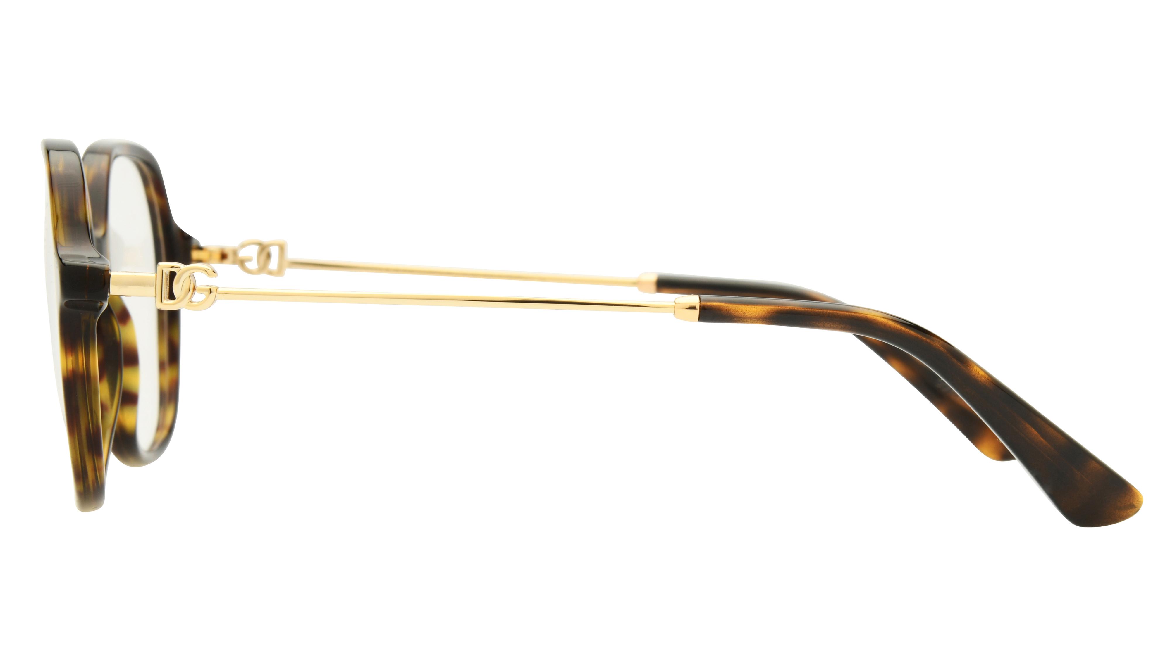 Lunettes de vue  Femme Écaille Papillon dg3364 Gauche