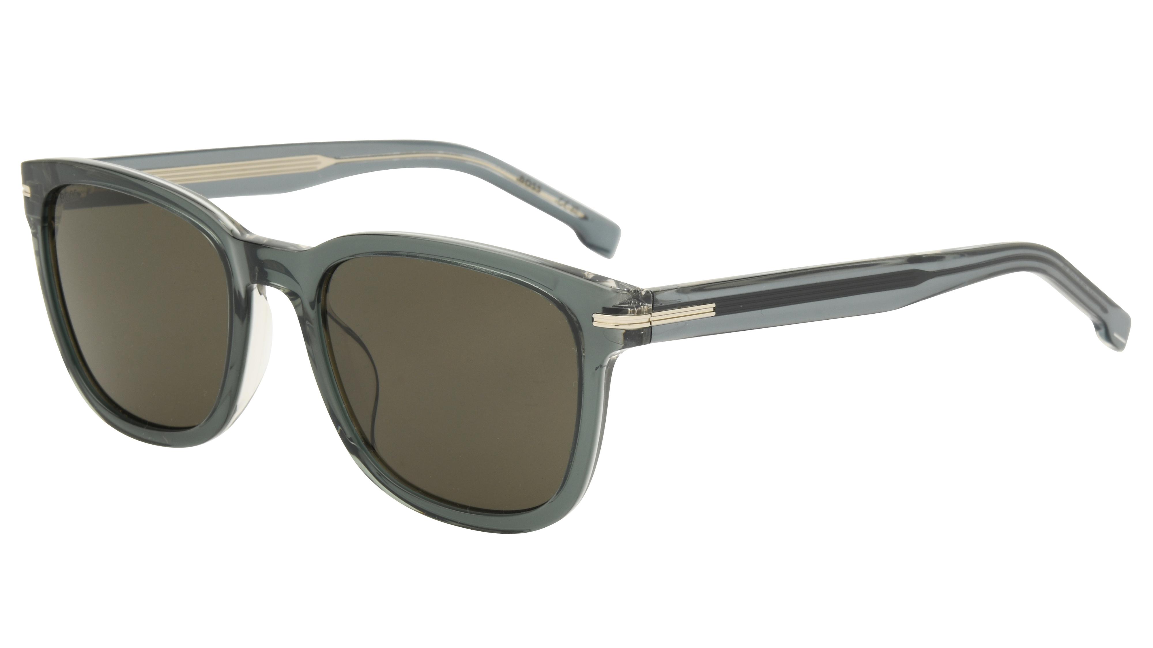 Lunettes de soleil Boss Homme Gris Rectangle Boss1722/G/S Trois-Quart